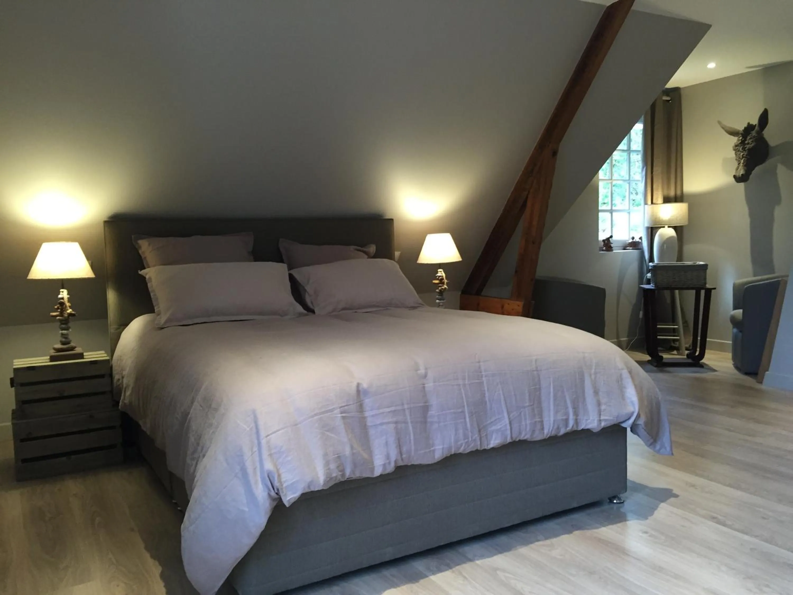 Bed in Villa d'hôtes Graine de Pin