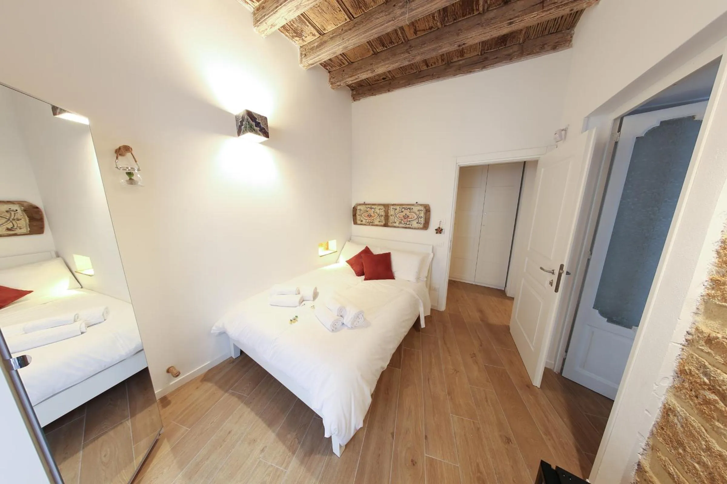 Bed in Bedda Mari Rooms & Suite