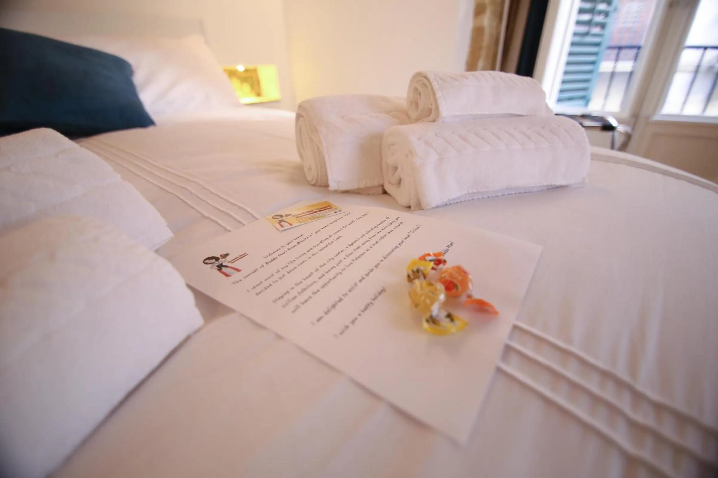 Bed in Bedda Mari Rooms & Suite