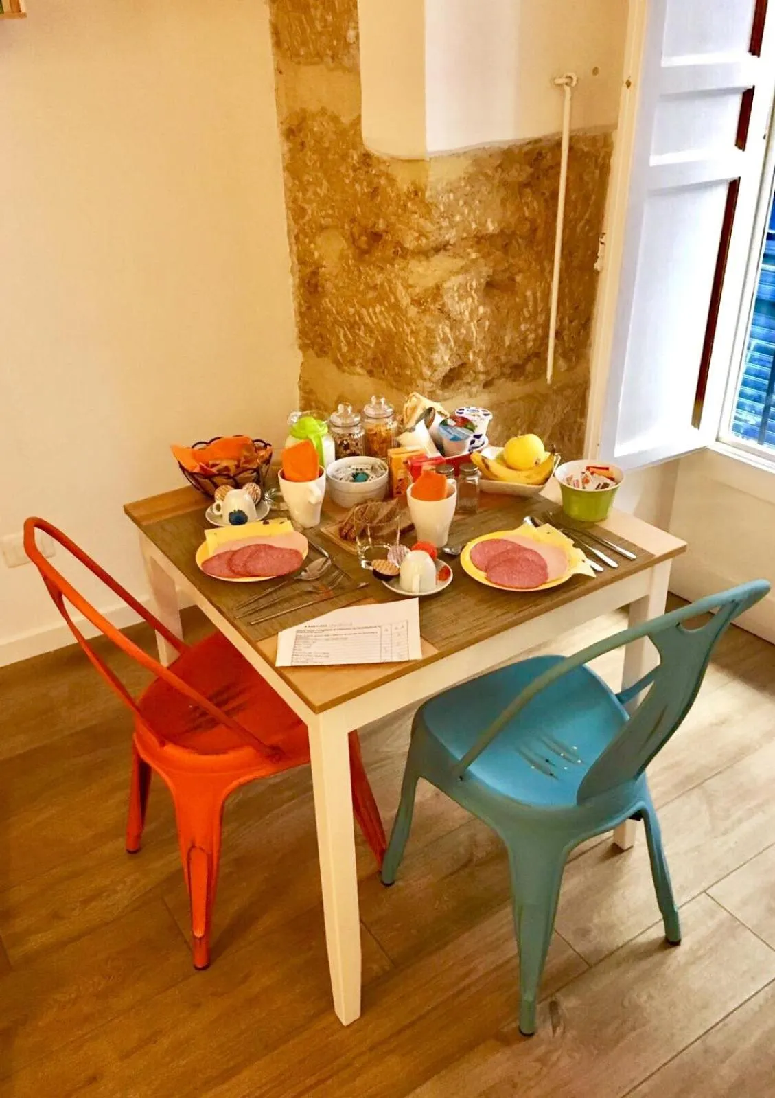 Breakfast in Bedda Mari Rooms & Suite