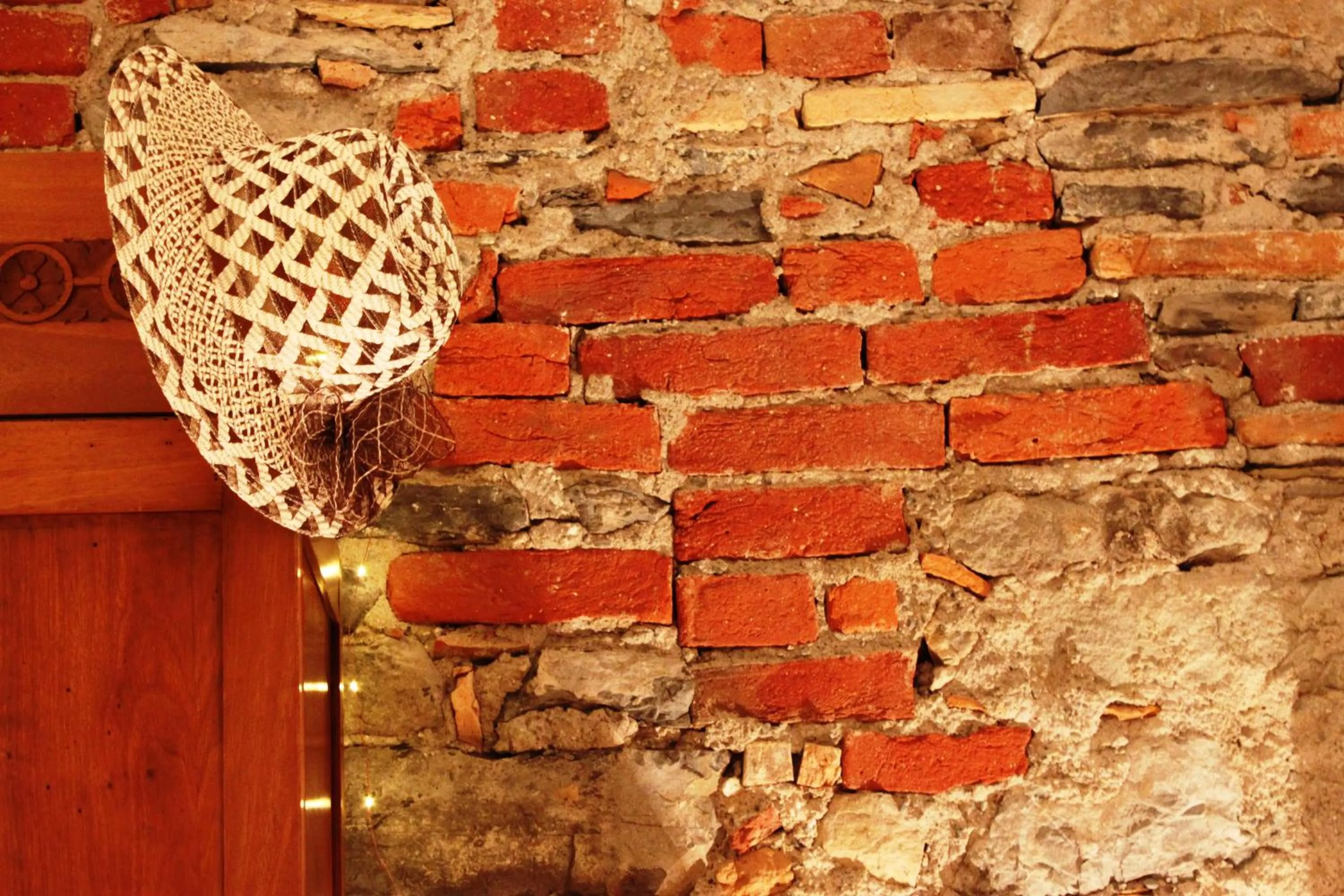 Decorative detail in Le Dame Della Cortesella B&B