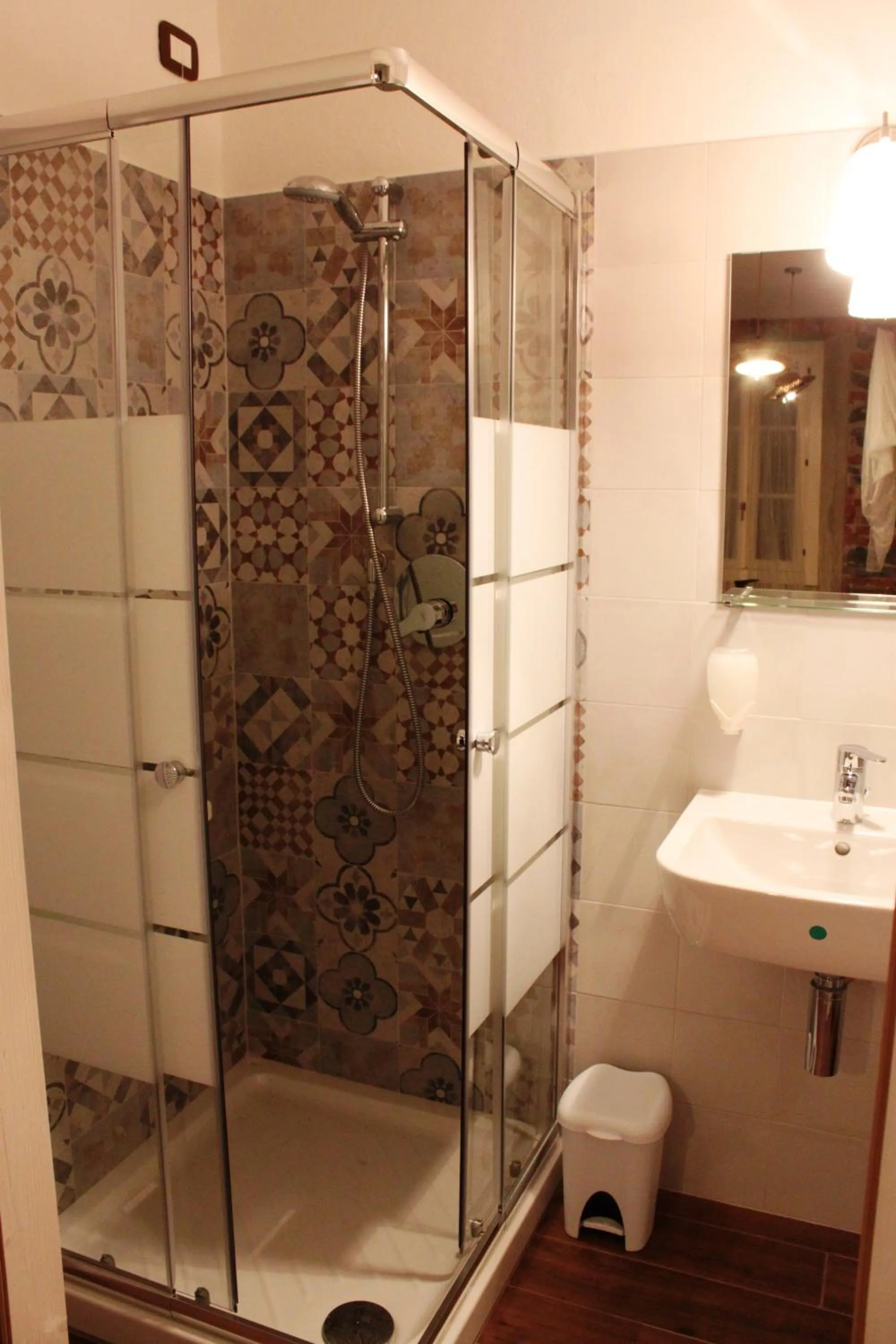 Shower in Le Dame Della Cortesella B&B