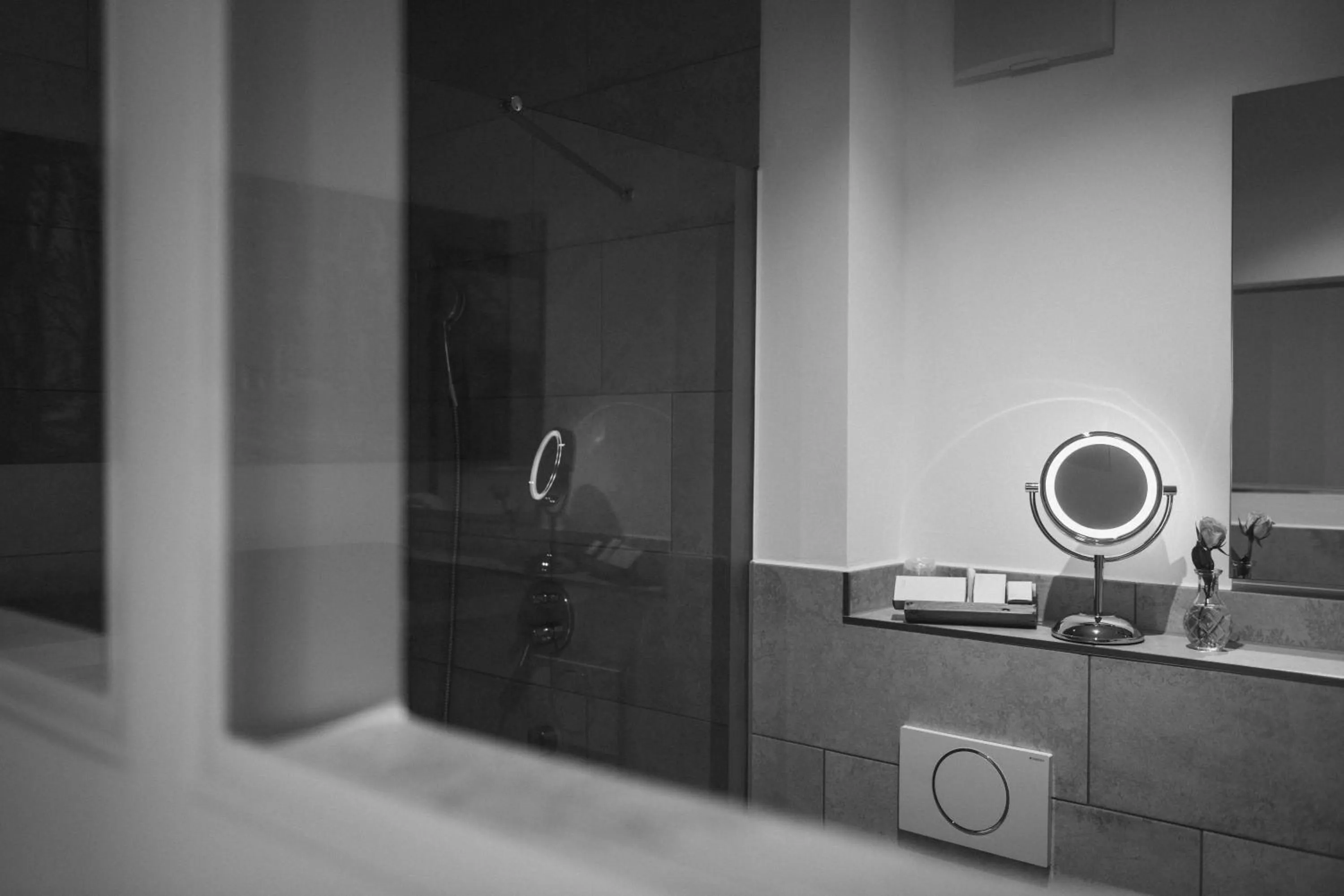 Toilet in Aparthotel nah dran