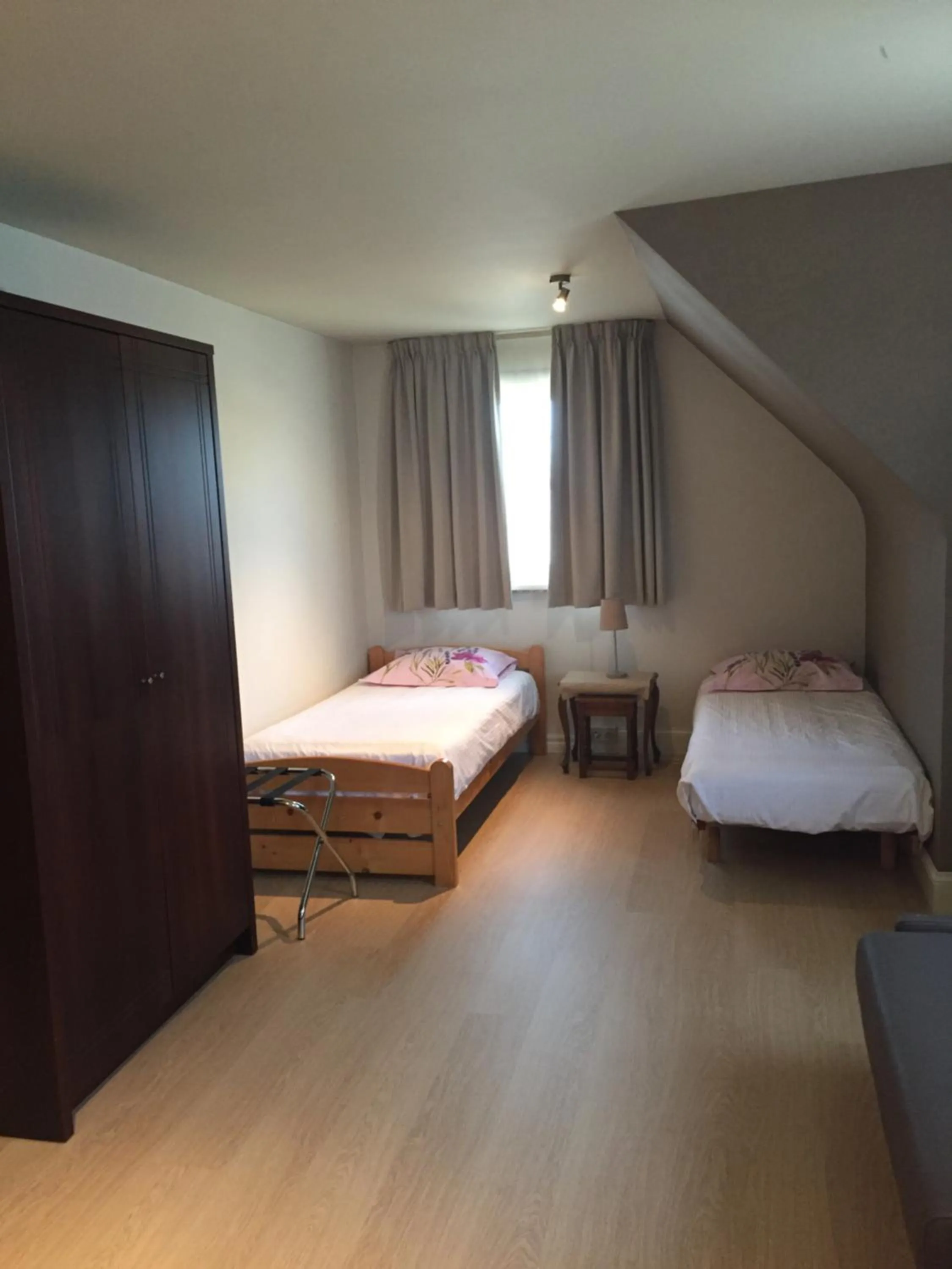 Bed in Hotel Prélude