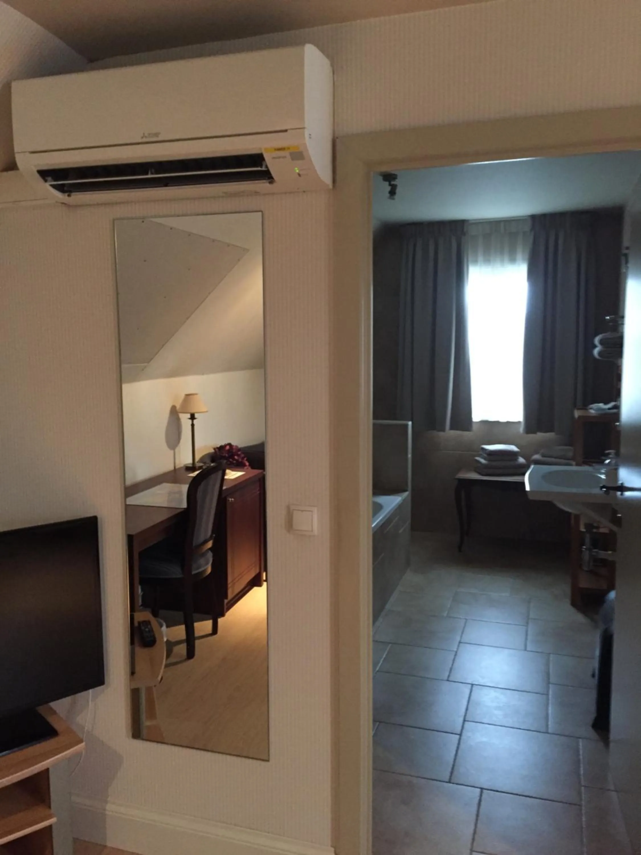 Bed in Hotel Prélude