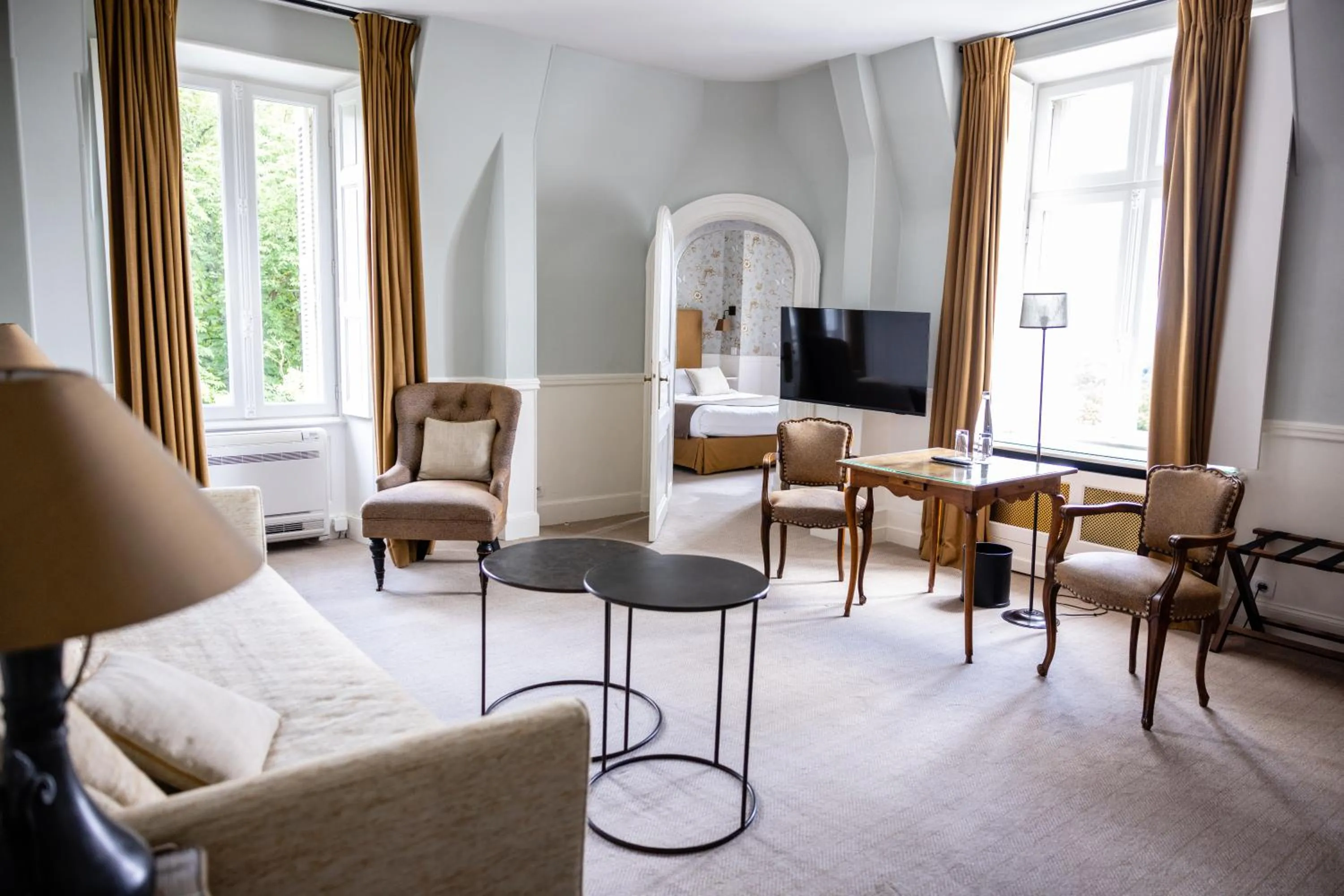 Seating area in Domaine de la Tortinière