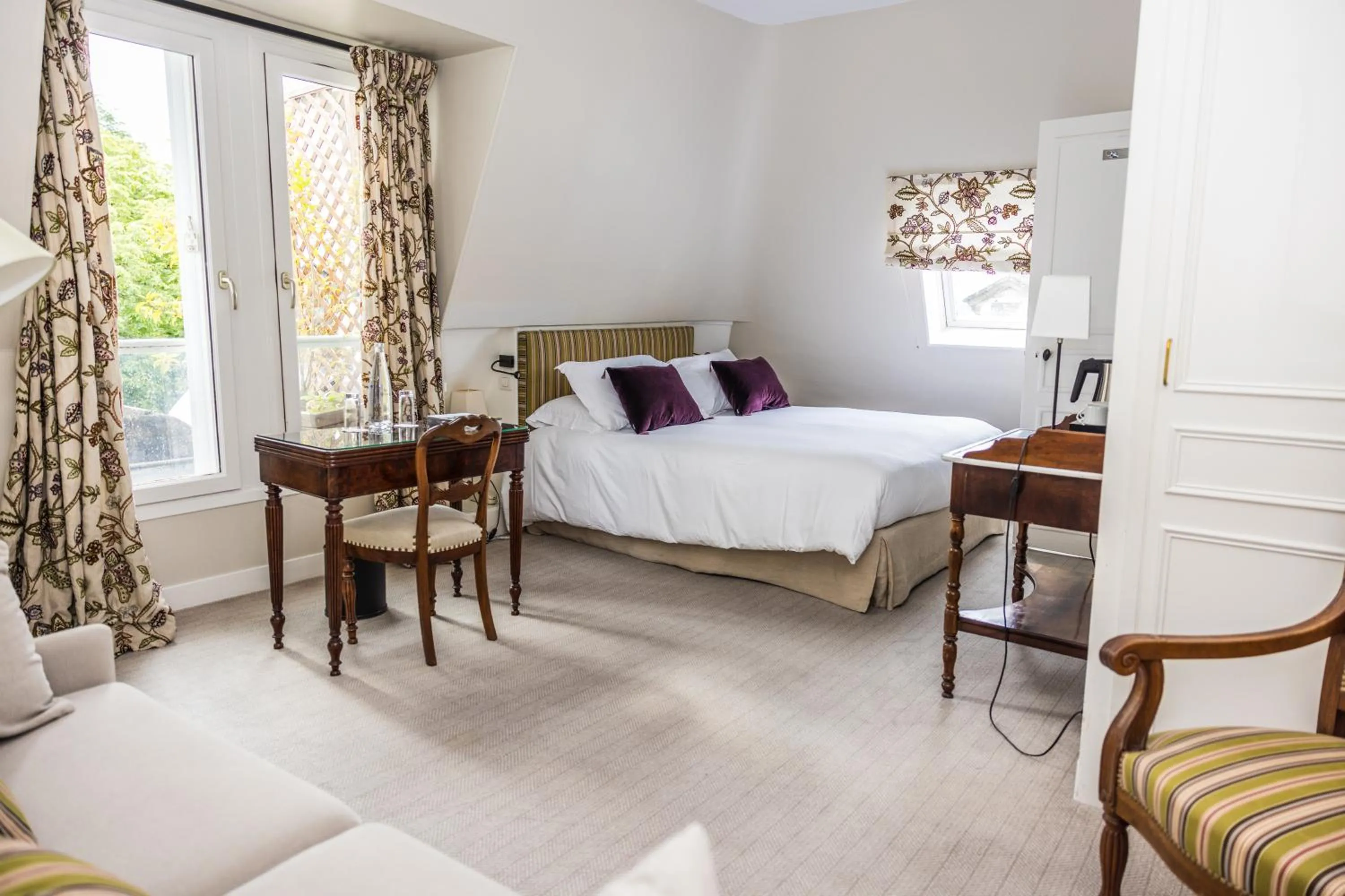Bedroom, Bed in Domaine de la Tortinière