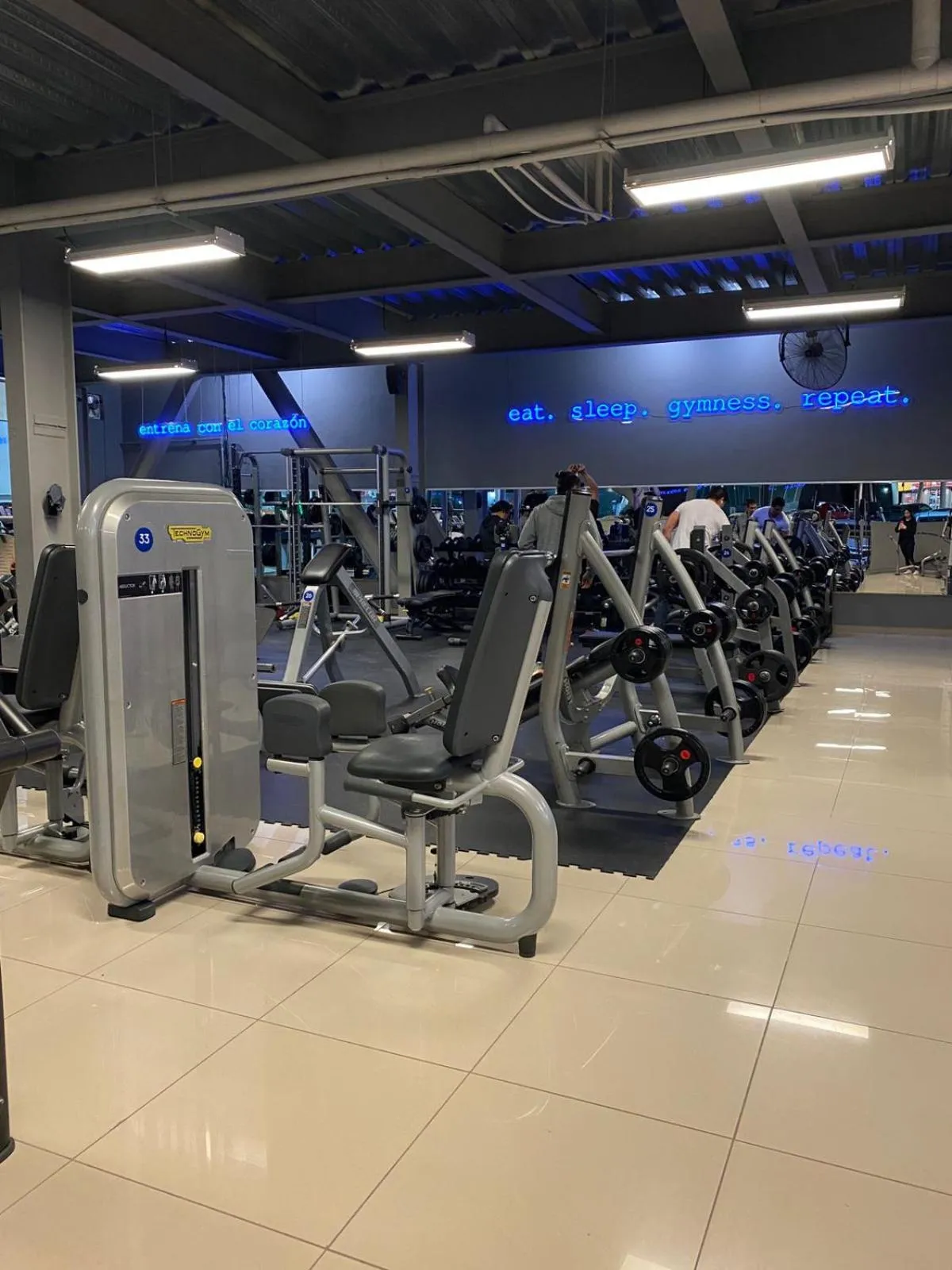 Fitness centre/facilities in Hotel Villa Montes