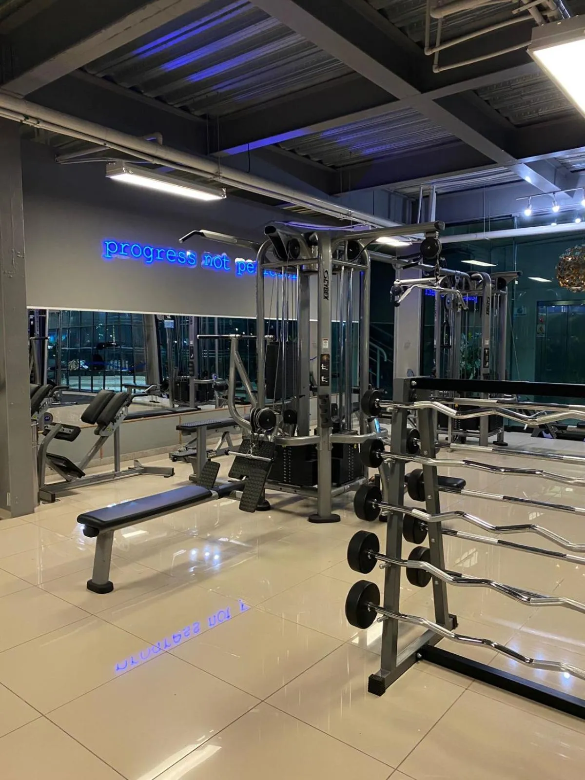 Fitness centre/facilities in Hotel Villa Montes