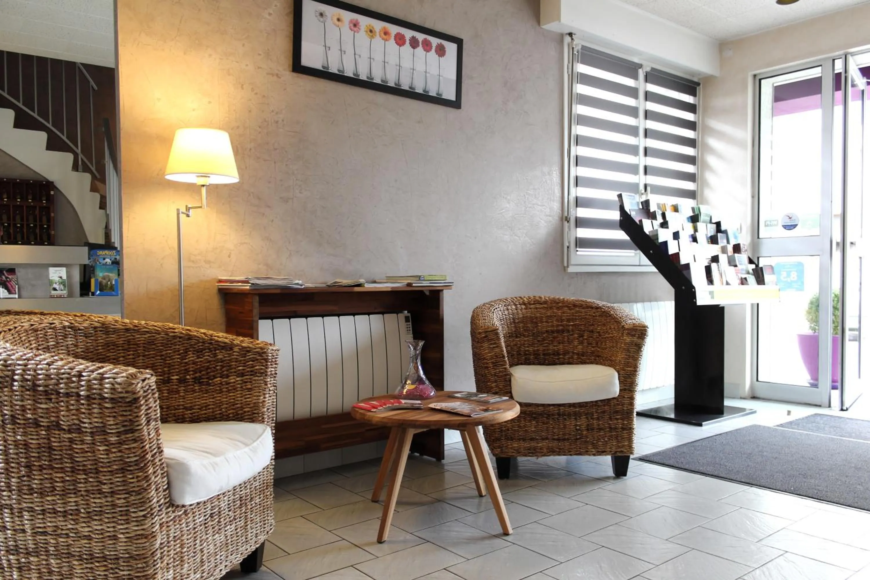 Lobby or reception in Hôtel Chantepie