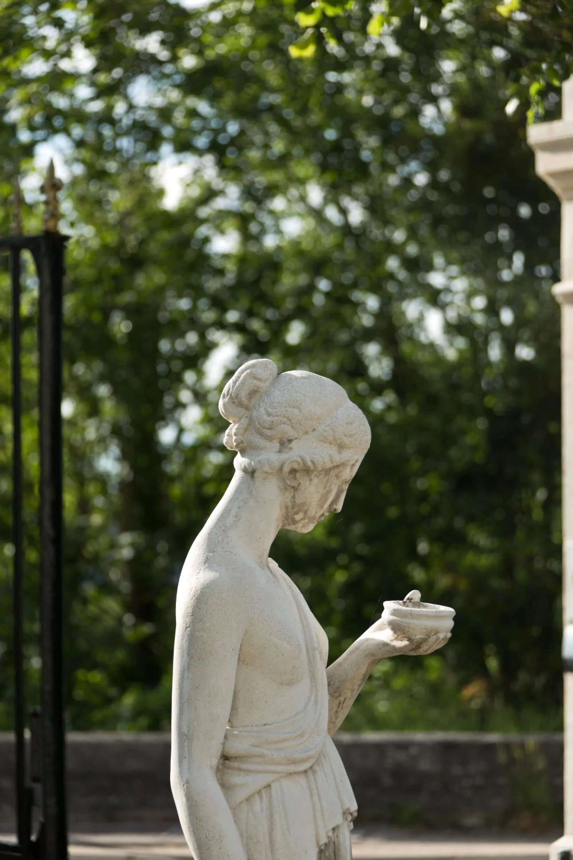 Garden in Le Manoir Les Minimes