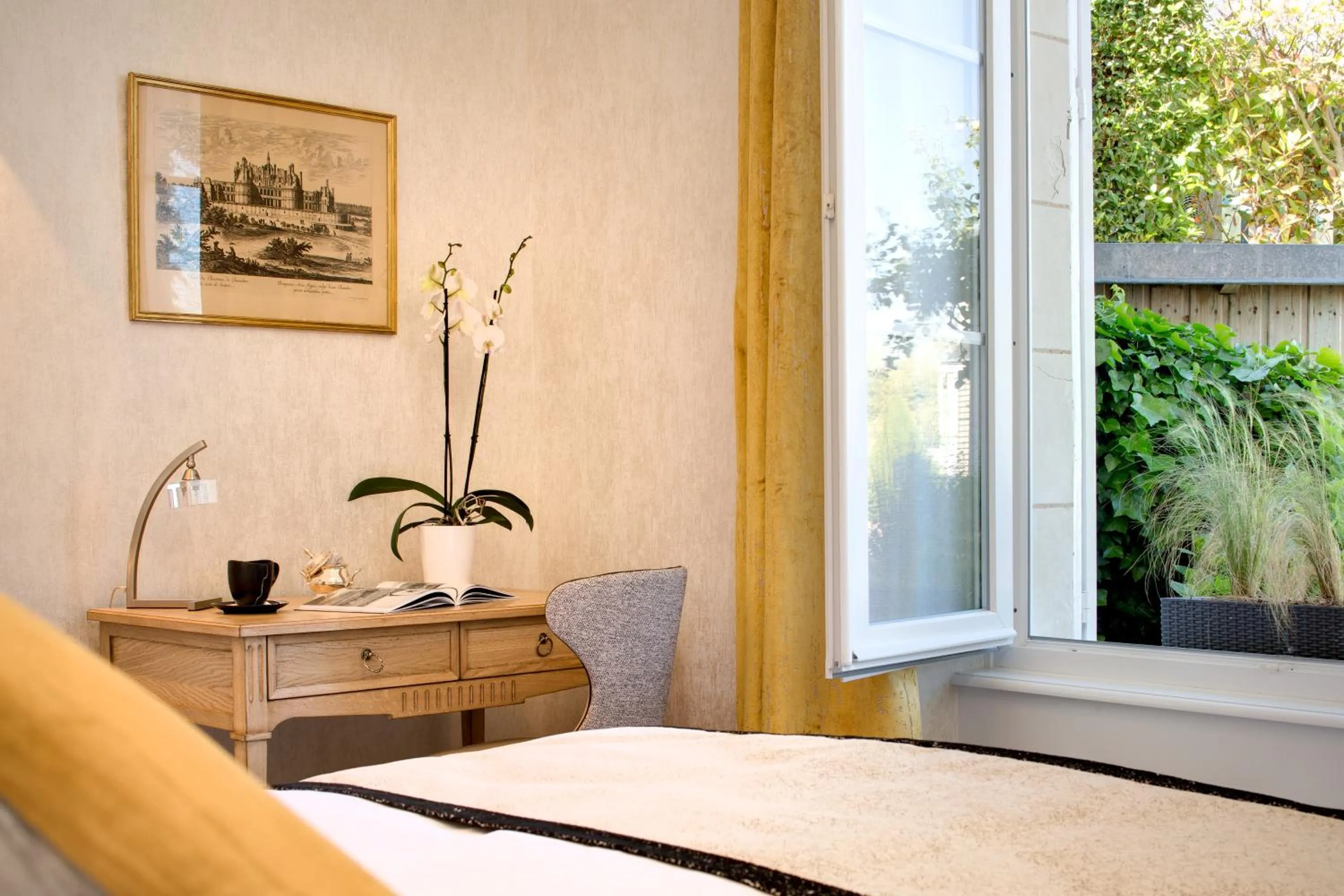 Seating area in Le Manoir Les Minimes