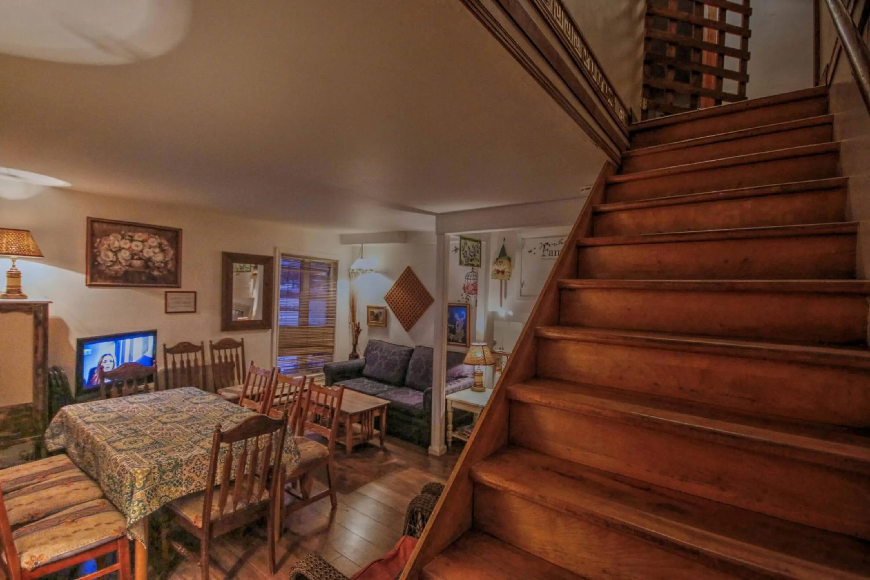 Living room in Vieille Maison Rustique Espace Intéressant