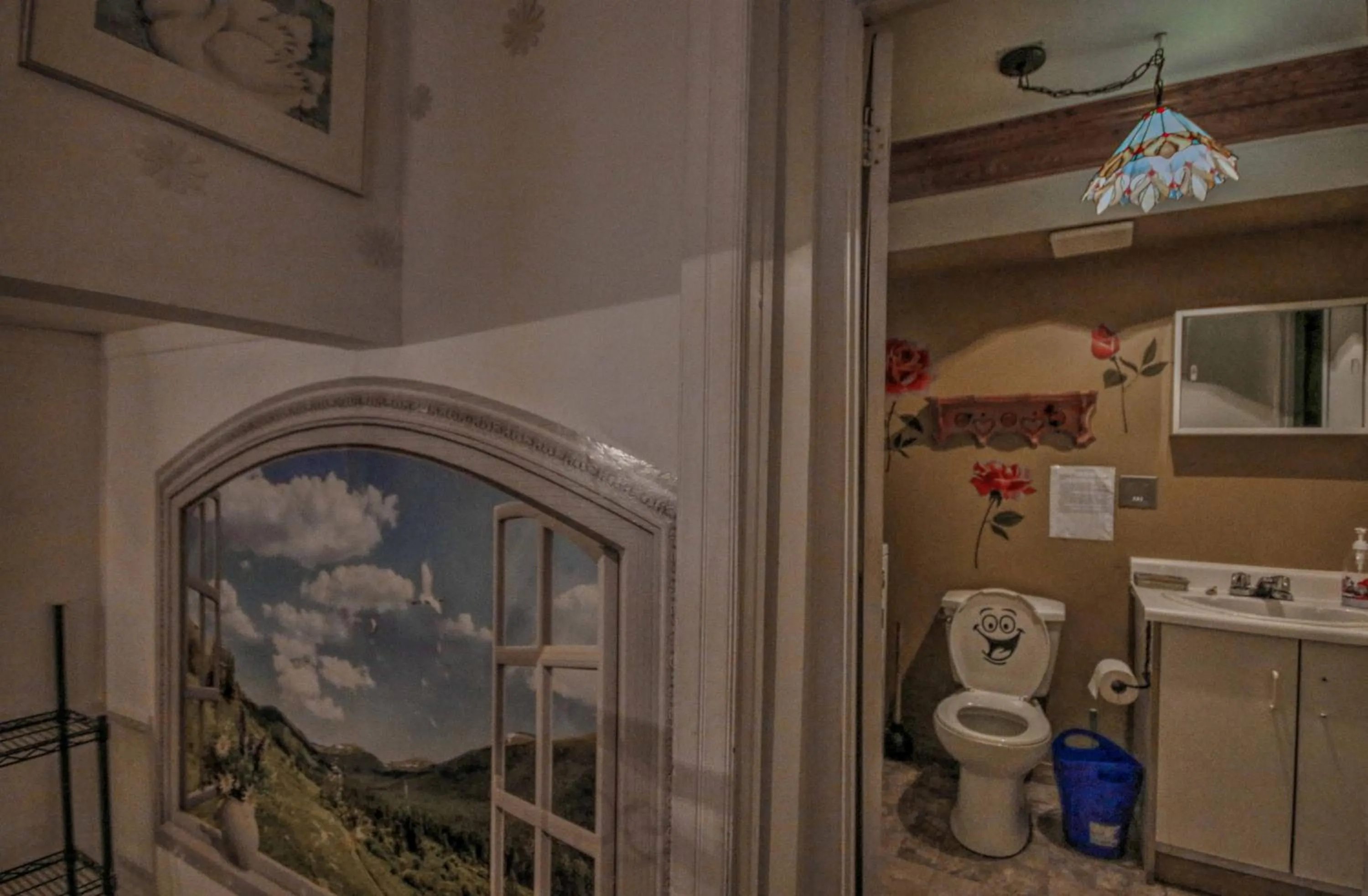 Bathroom in Vieille Maison Rustique Espace Intéressant