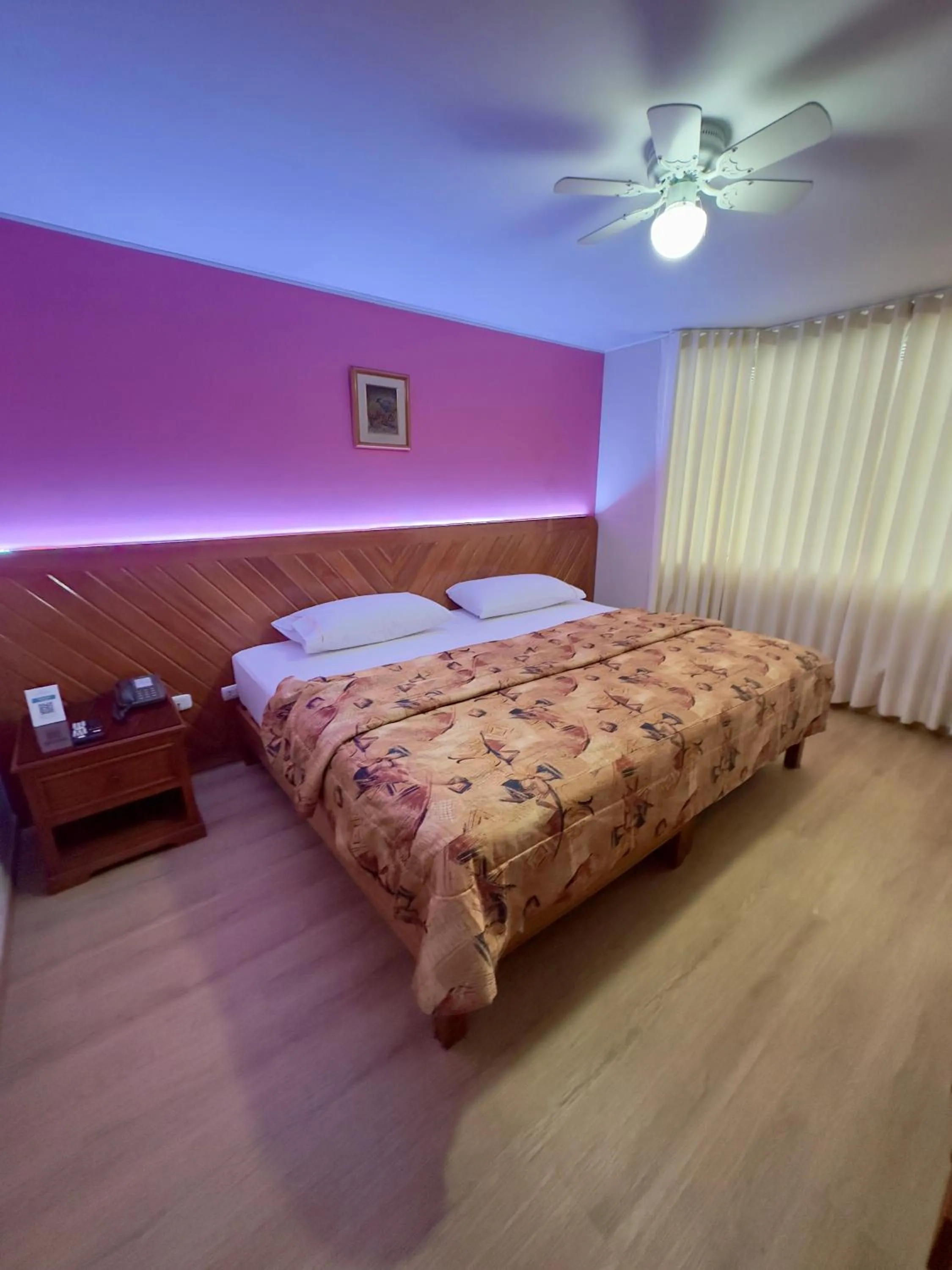 Bedroom, Bed in Hotel La Molina