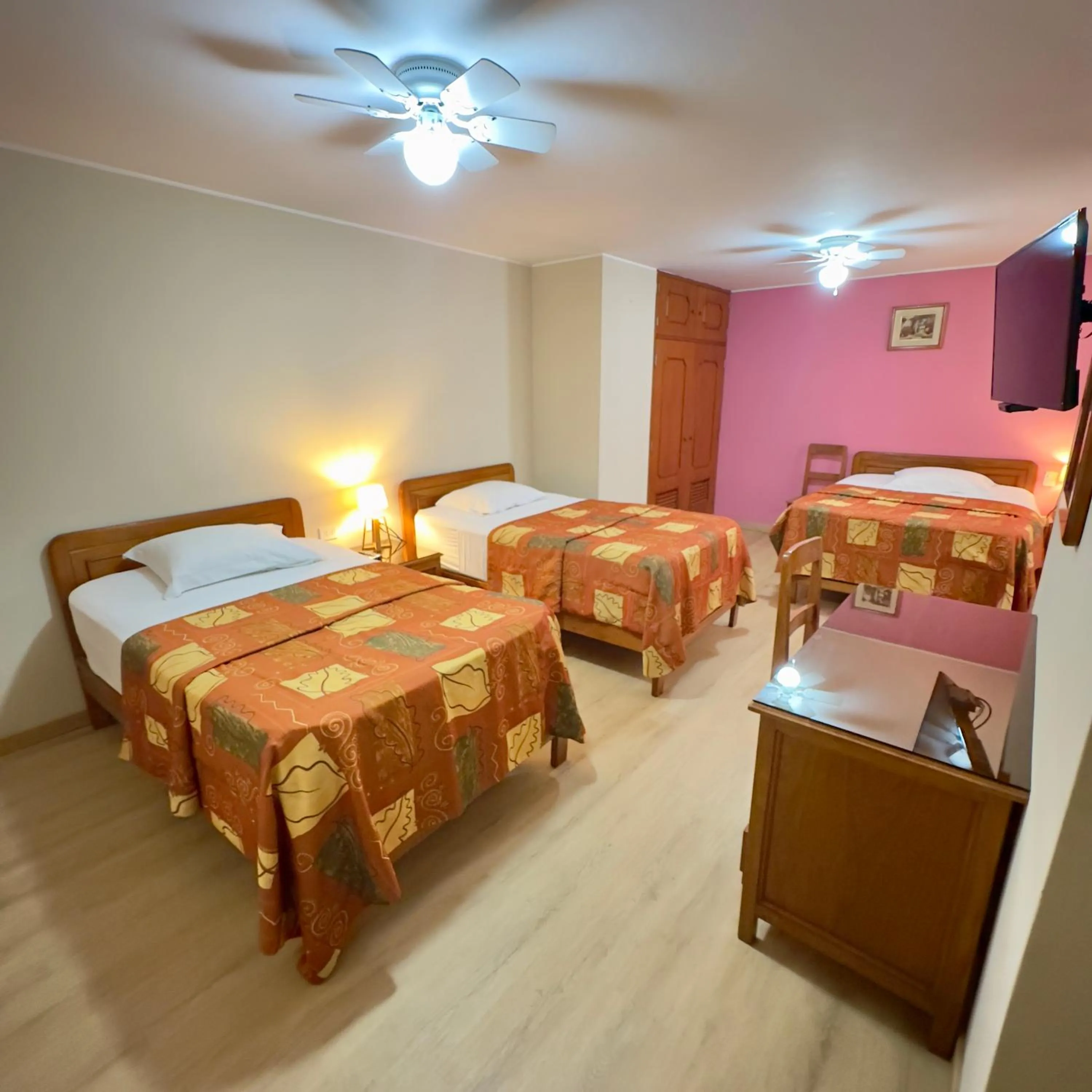 Bedroom, Bed in Hotel La Molina