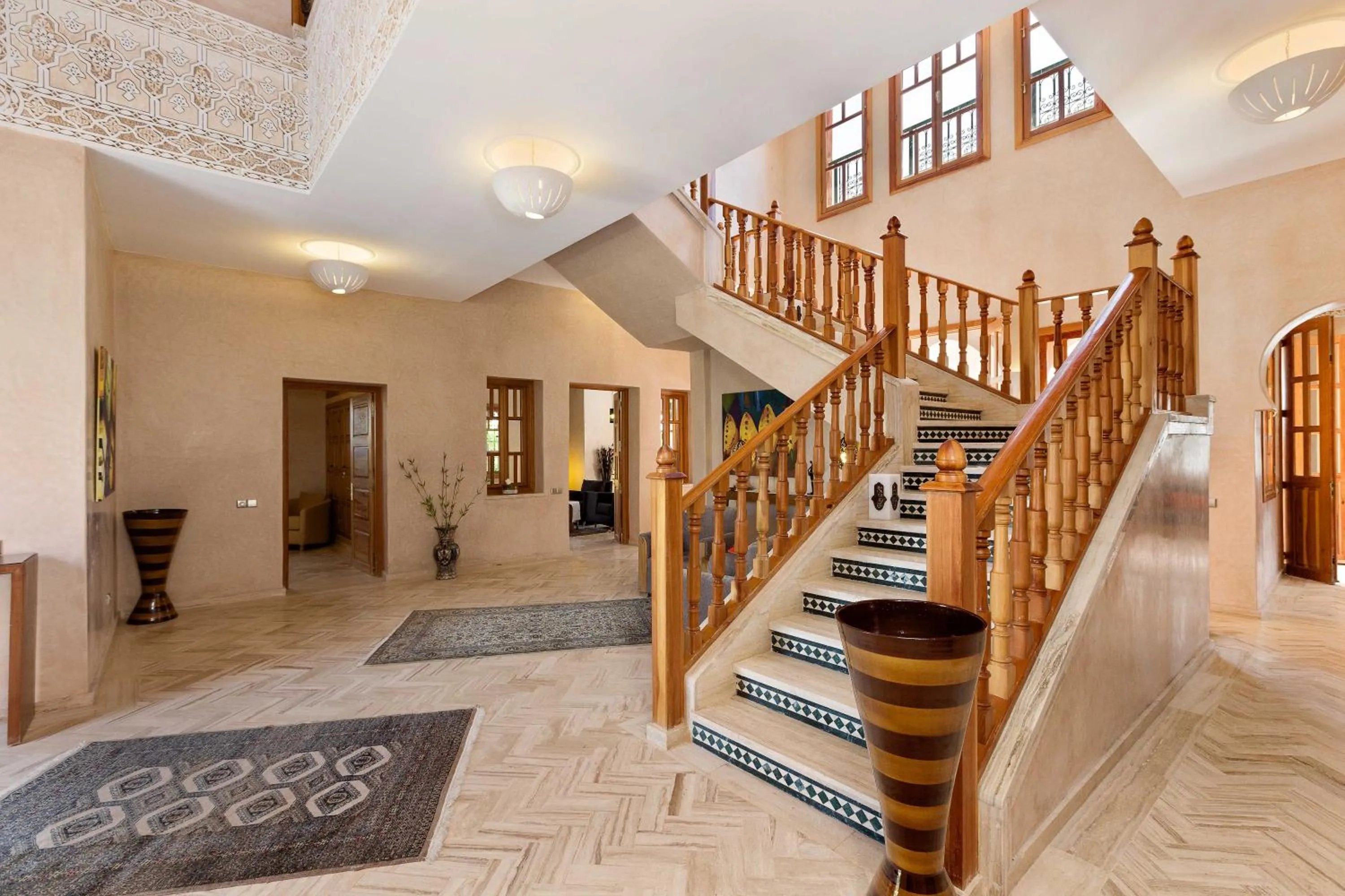 Patio in La Palmeraie De L'Atlas