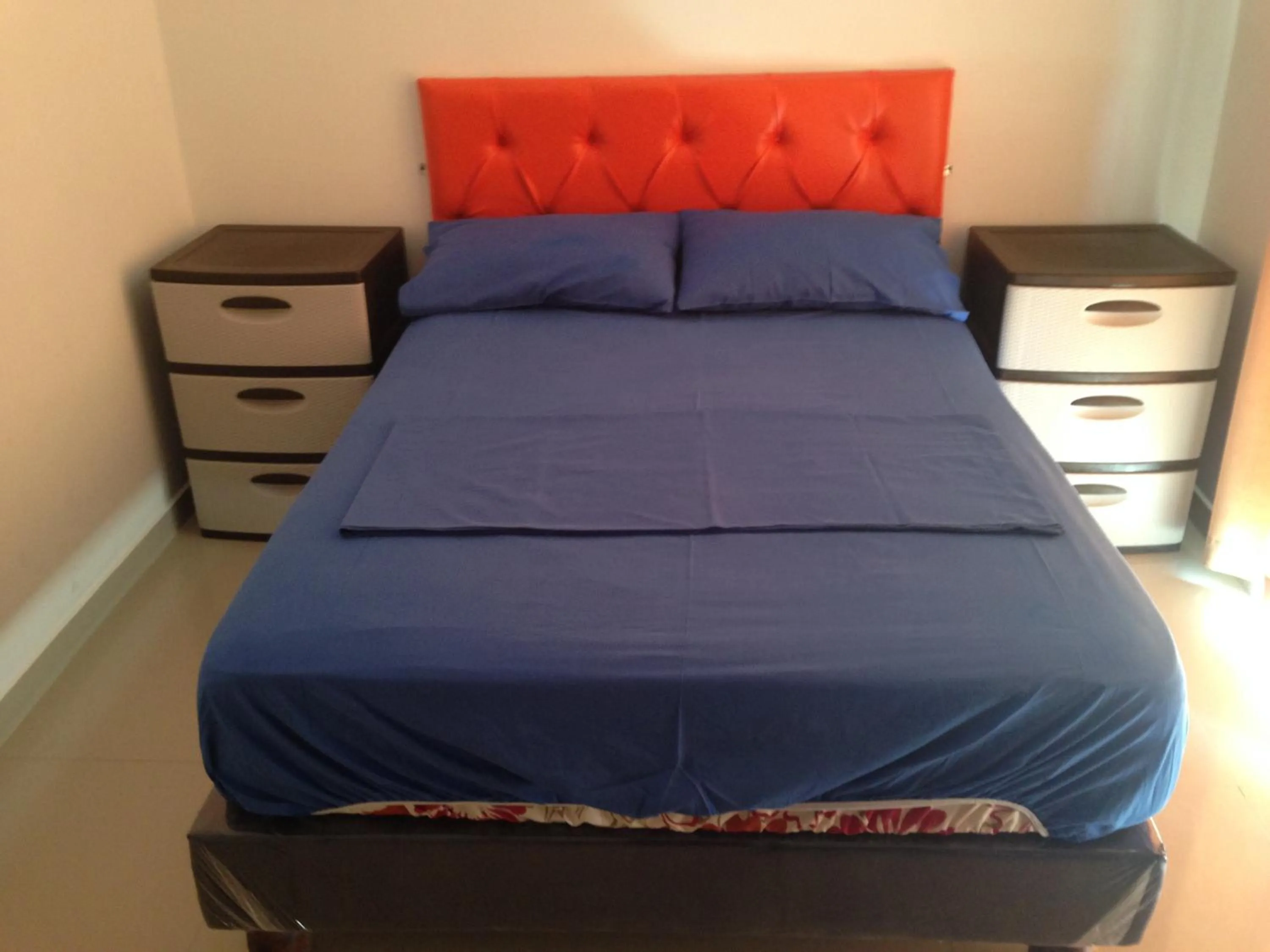 Bed in Hotel Almond Beach