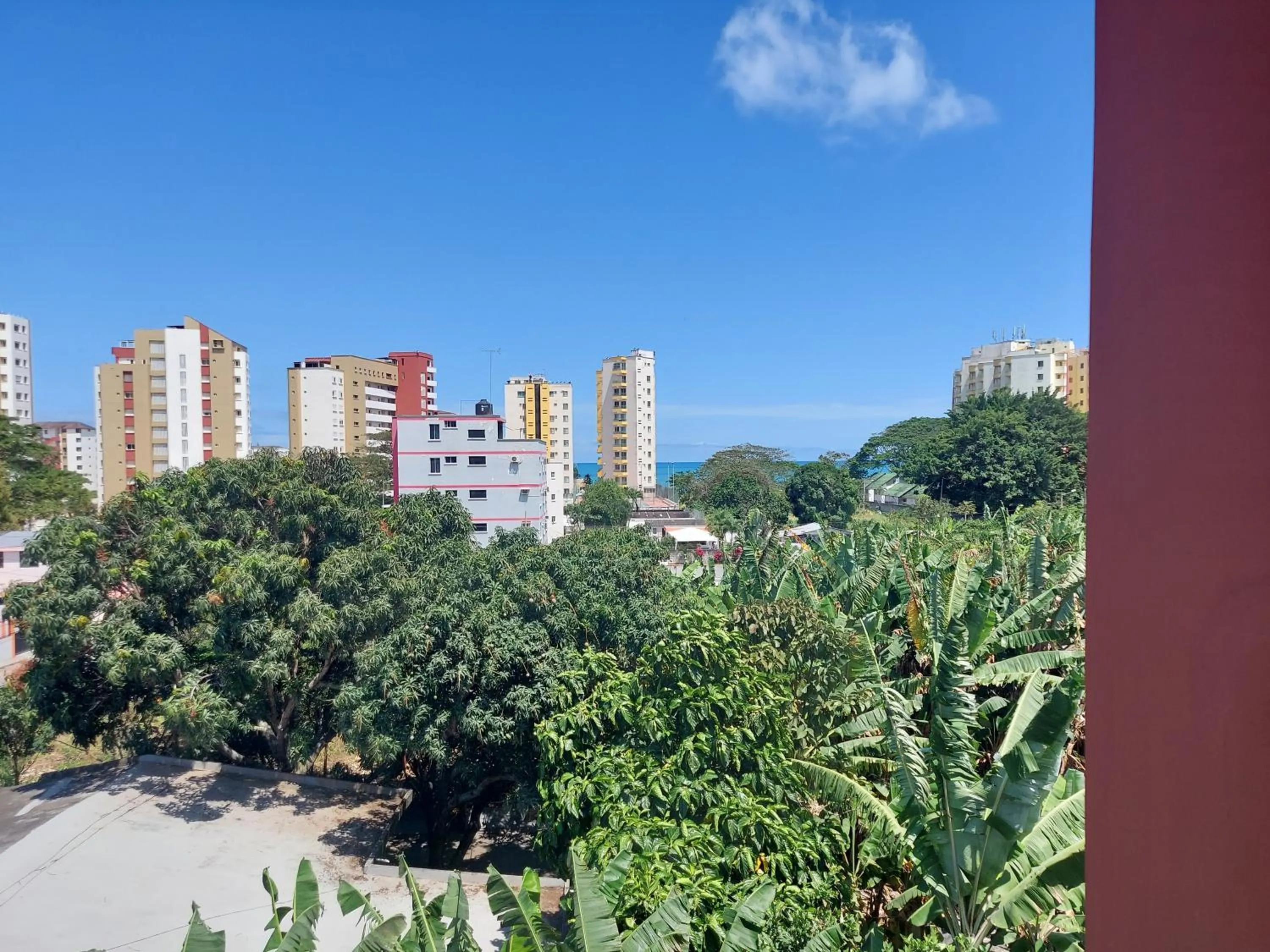 Street view in Hotel Almond Beach