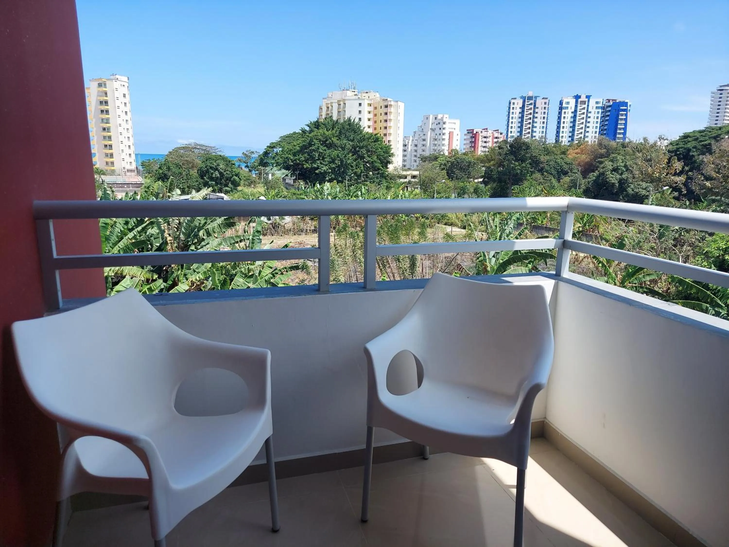 Balcony/Terrace in Hotel Almond Beach