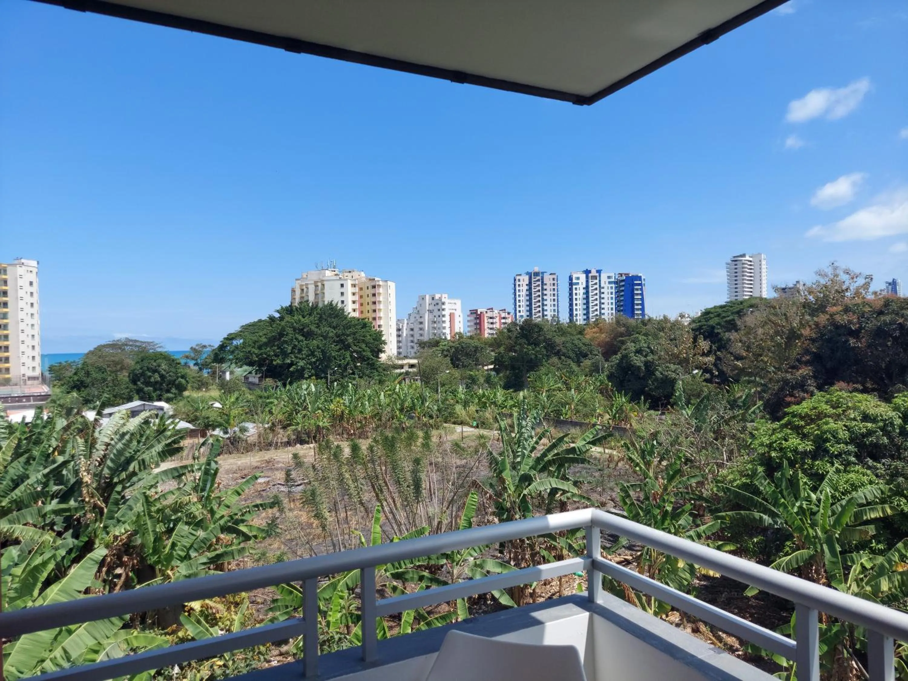 City view in Hotel Almond Beach