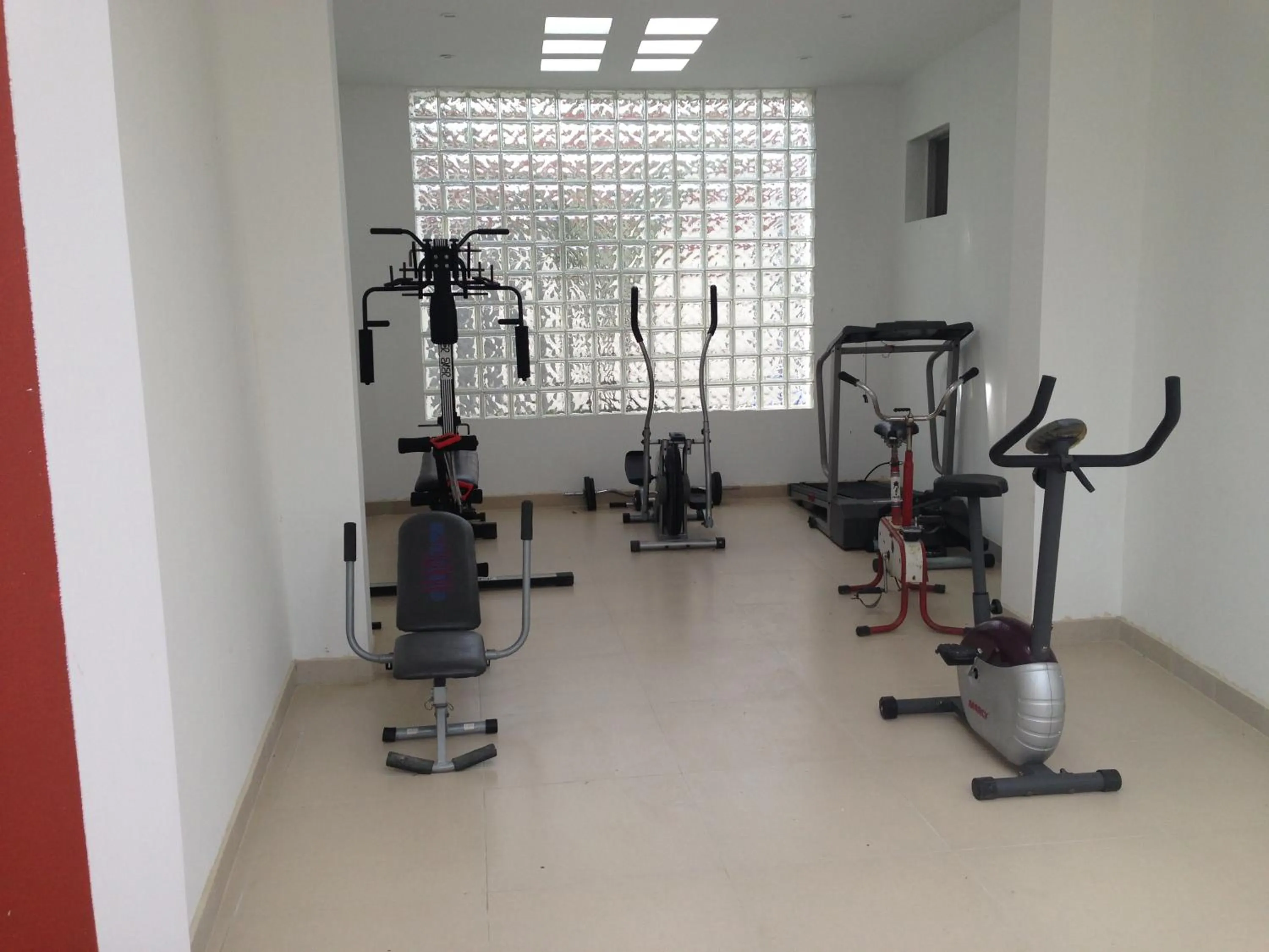 Fitness centre/facilities in Hotel Almond Beach