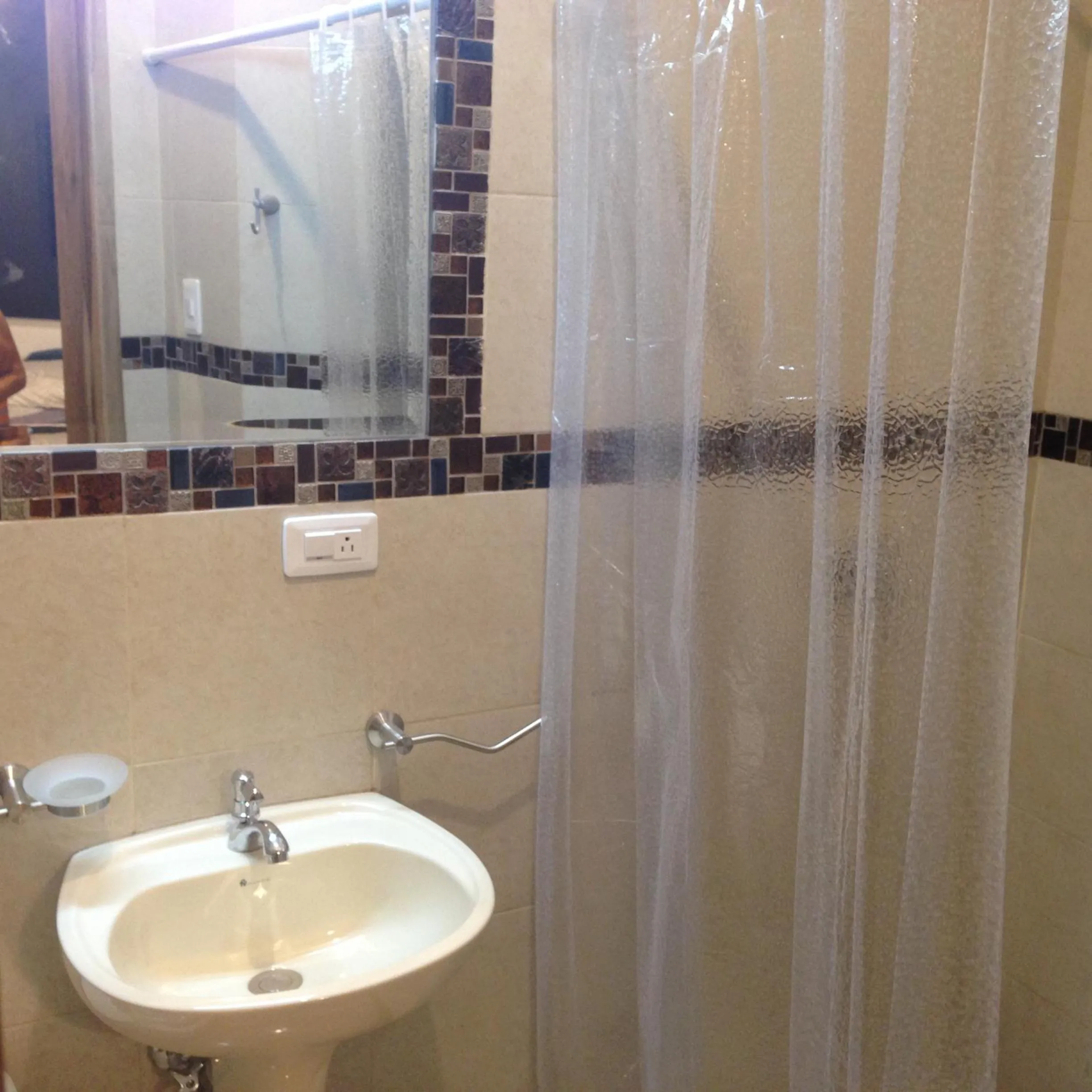 Bathroom in Hotel Almond Beach