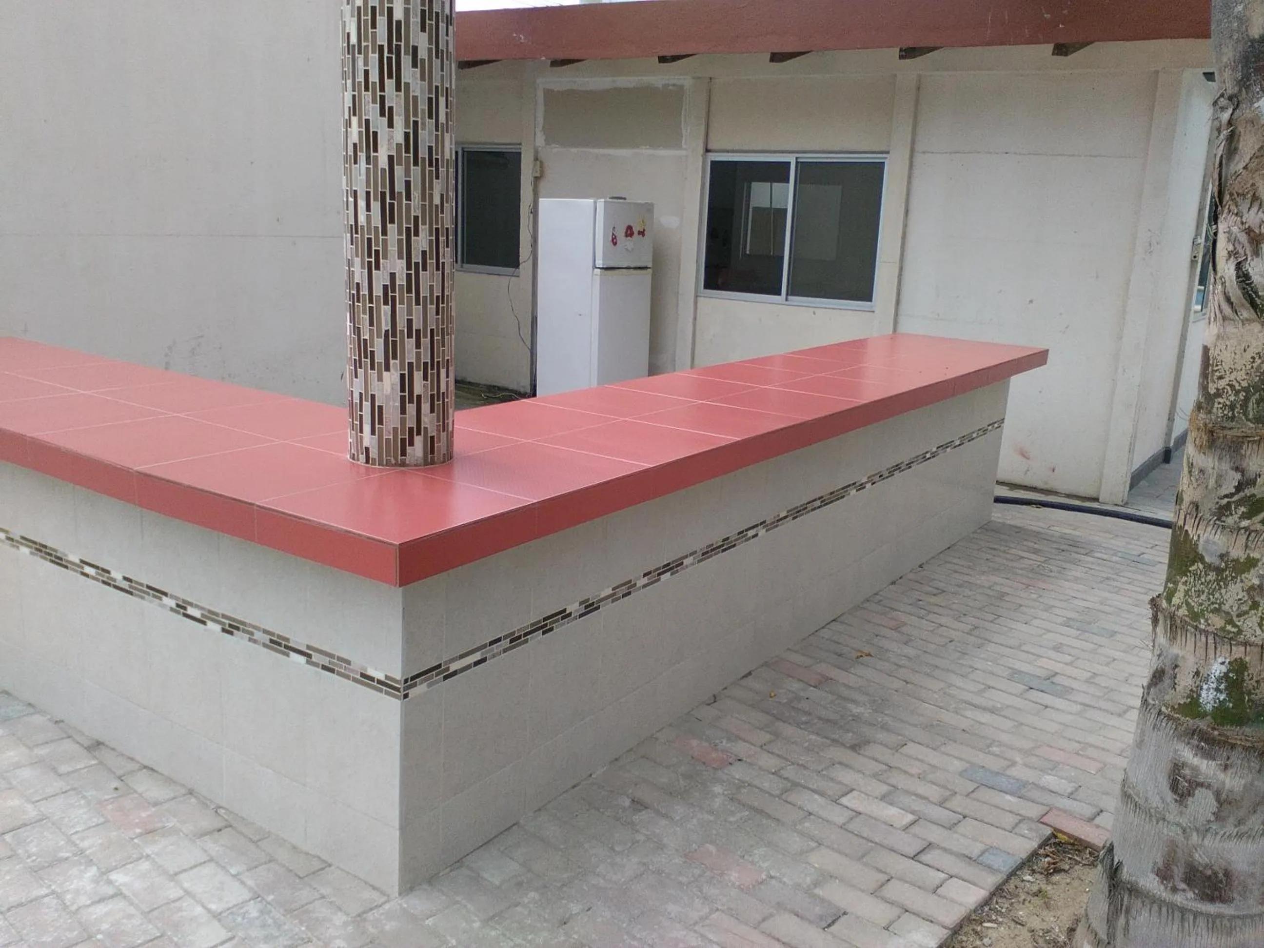 BBQ facilities in Hotel Almond Beach