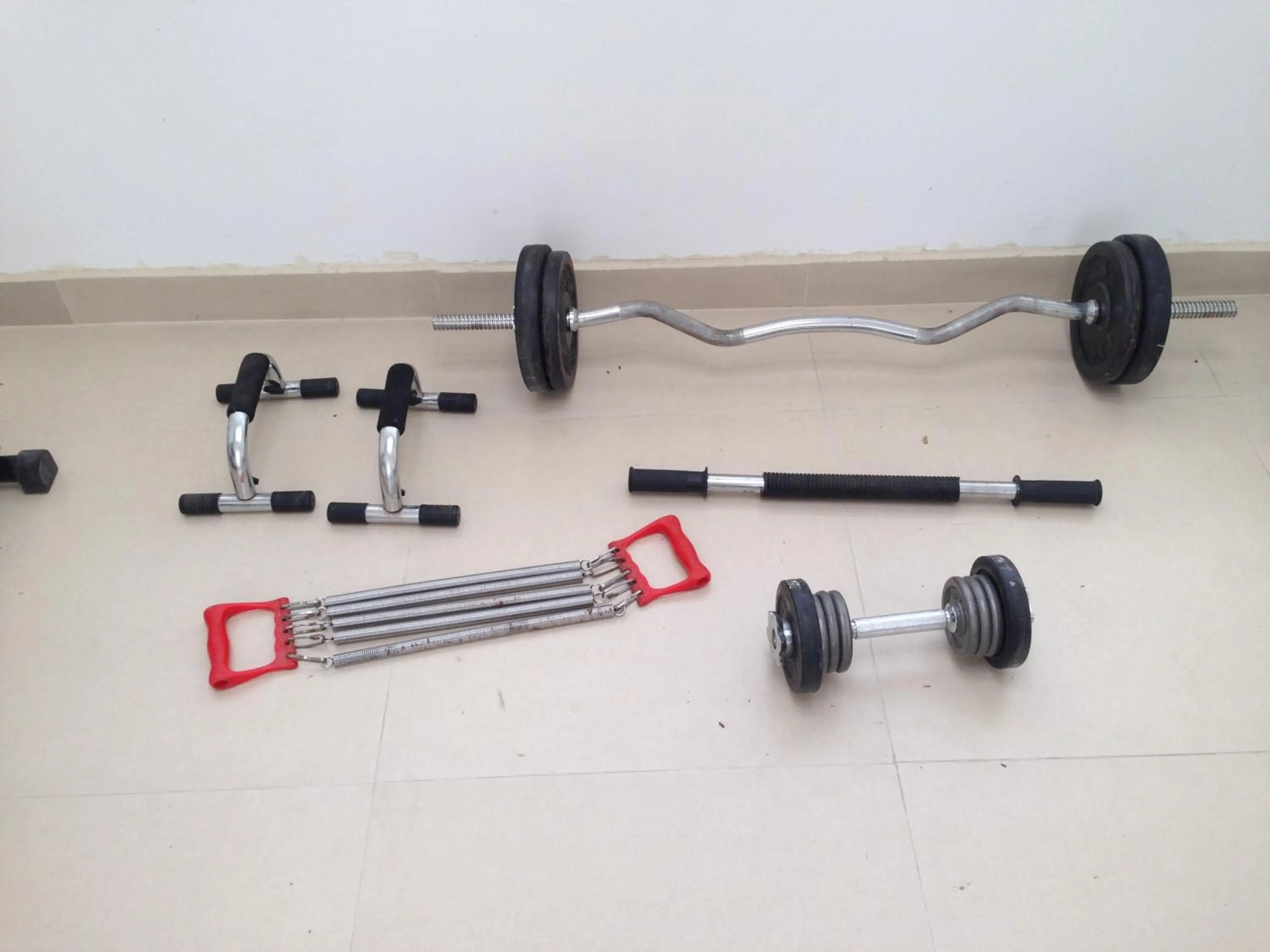 Fitness centre/facilities in Hotel Almond Beach