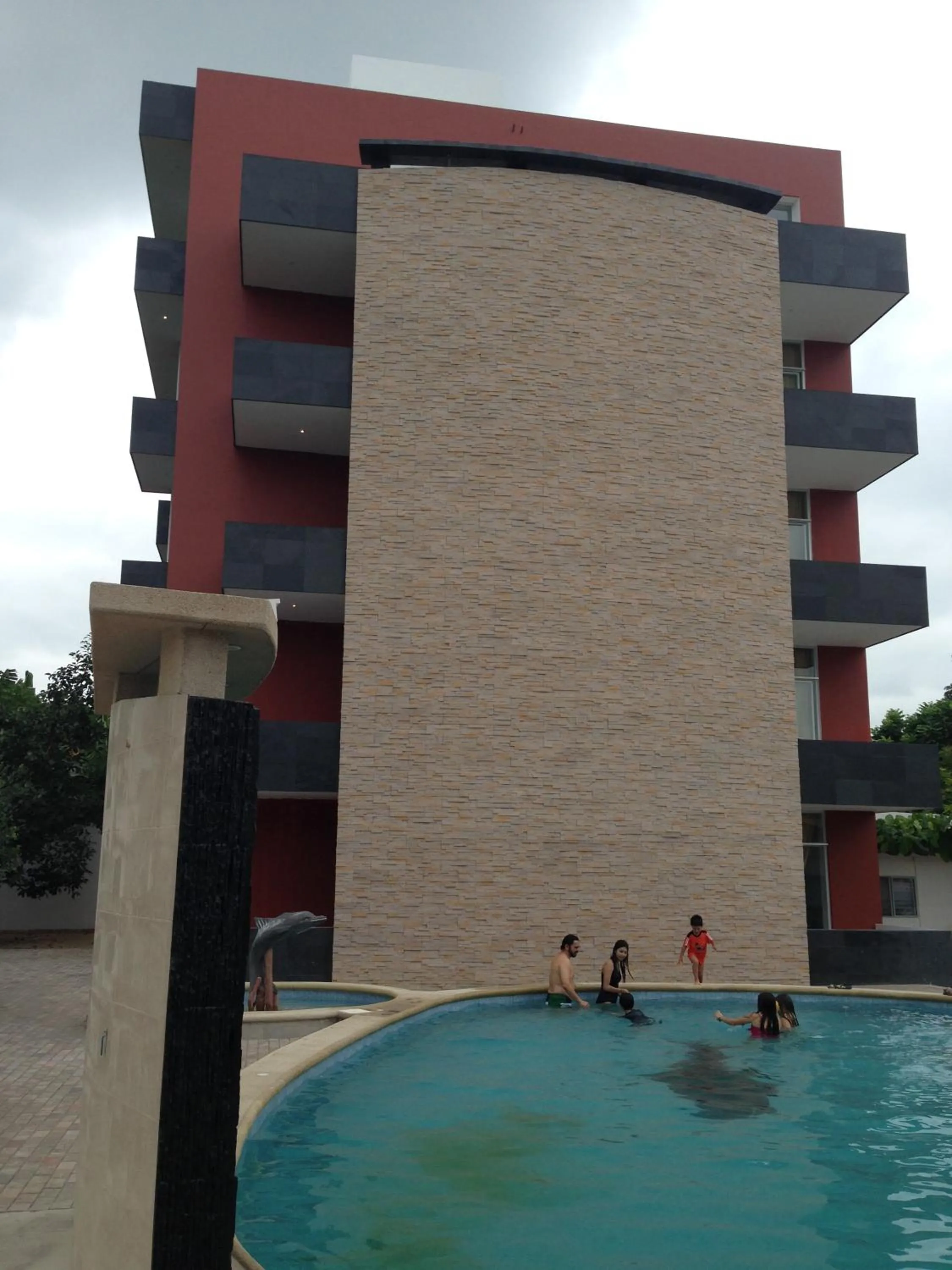 Facade/entrance in Hotel Almond Beach