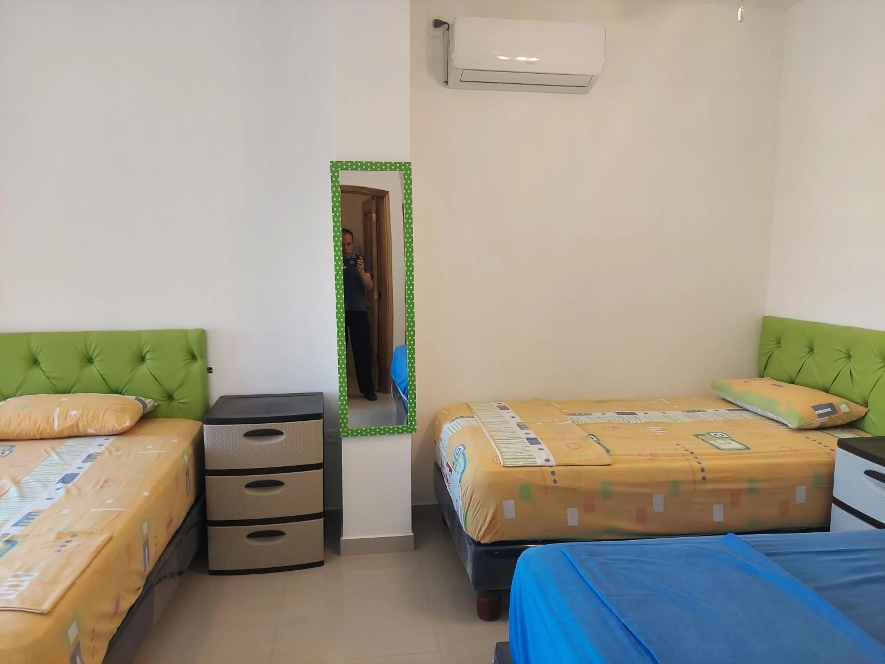 Bedroom, Bed in Hotel Almond Beach