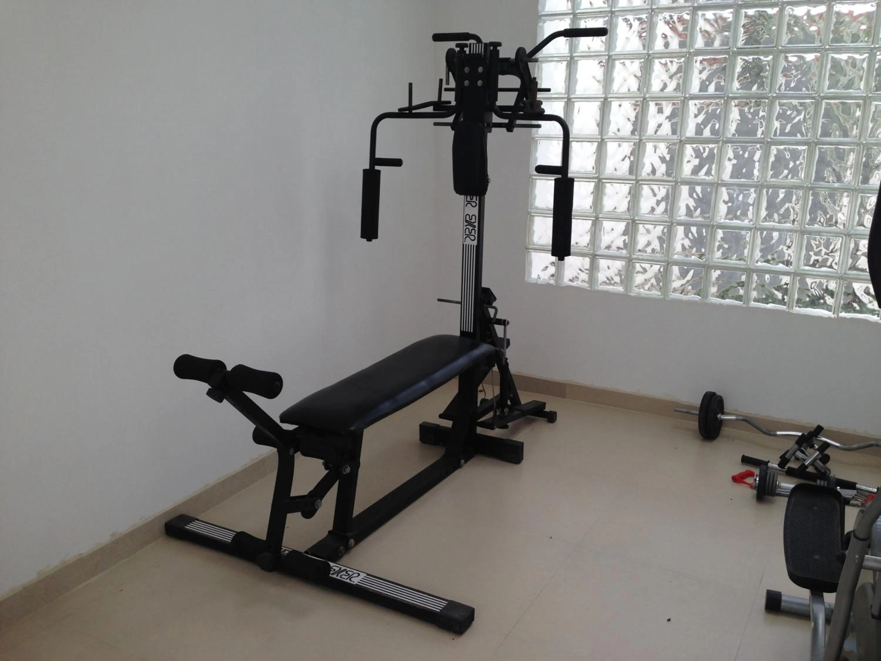 Fitness centre/facilities in Hotel Almond Beach