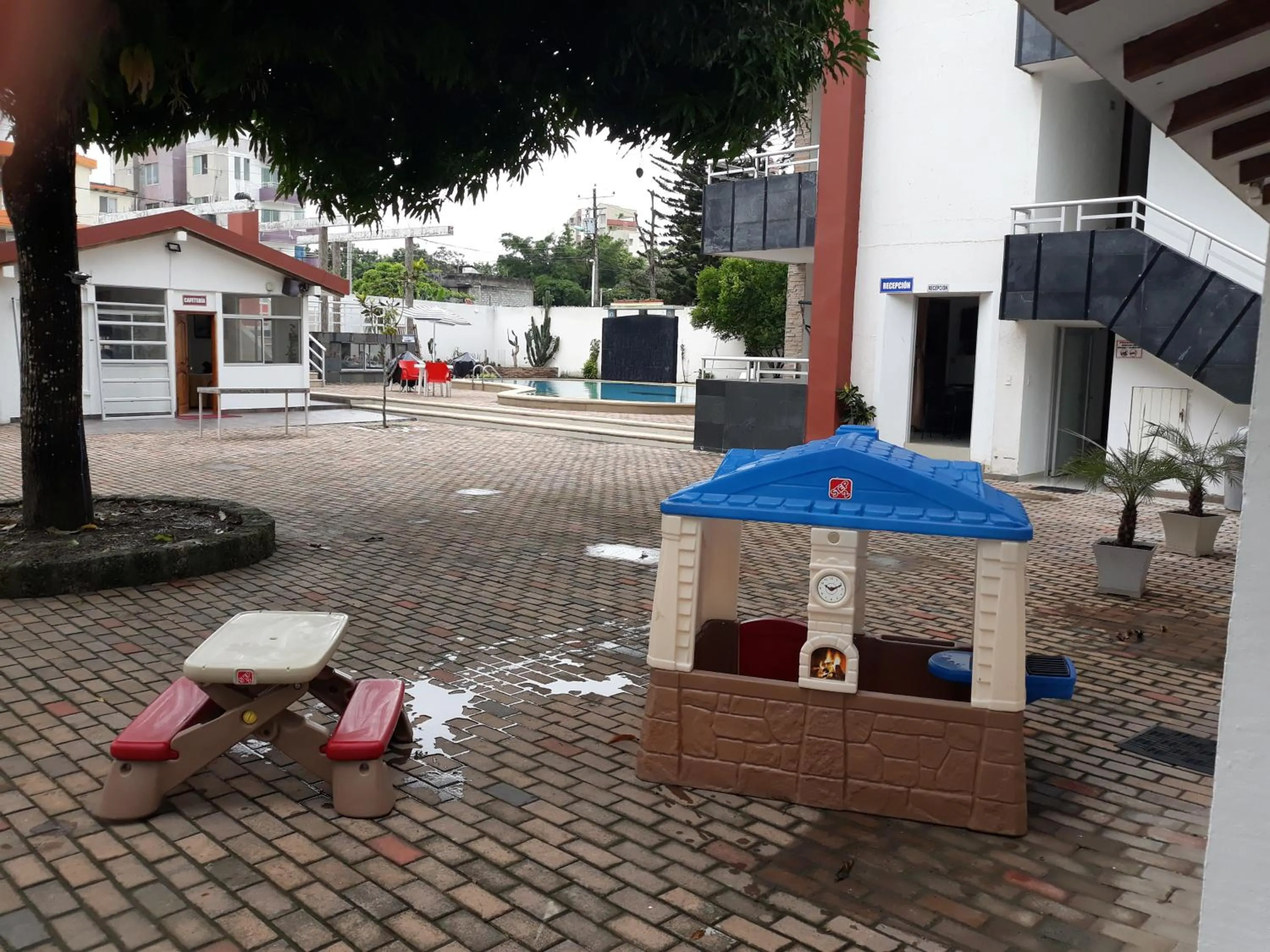 Children play ground in Hotel Almond Beach
