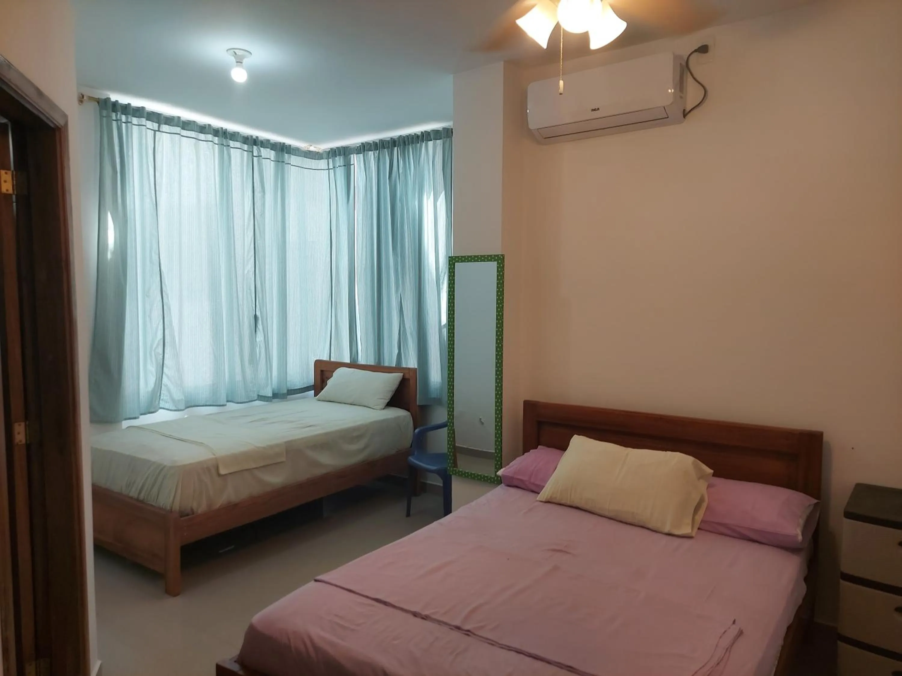 Bedroom, Bed in Hotel Almond Beach
