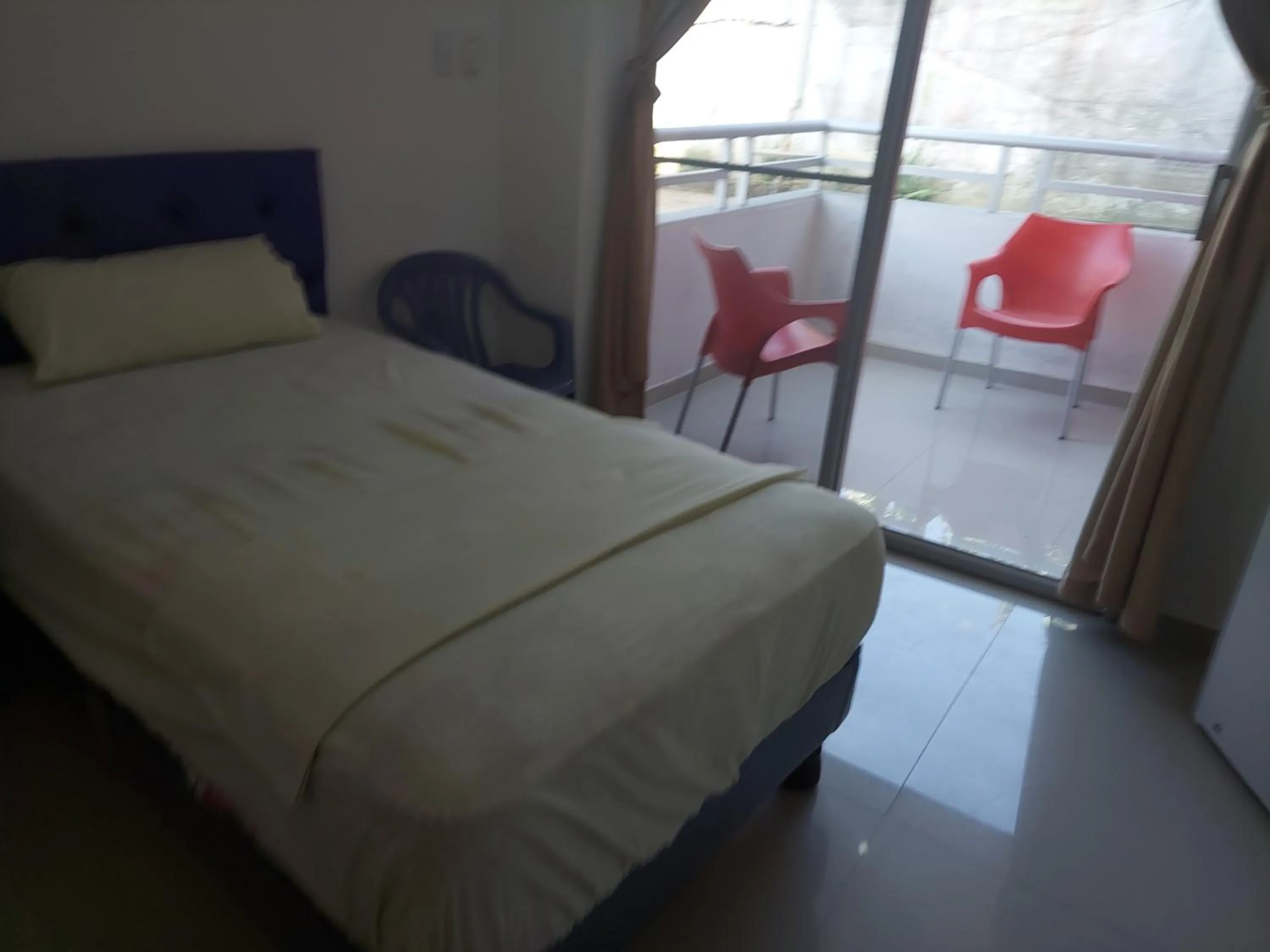 Bedroom, Bed in Hotel Almond Beach