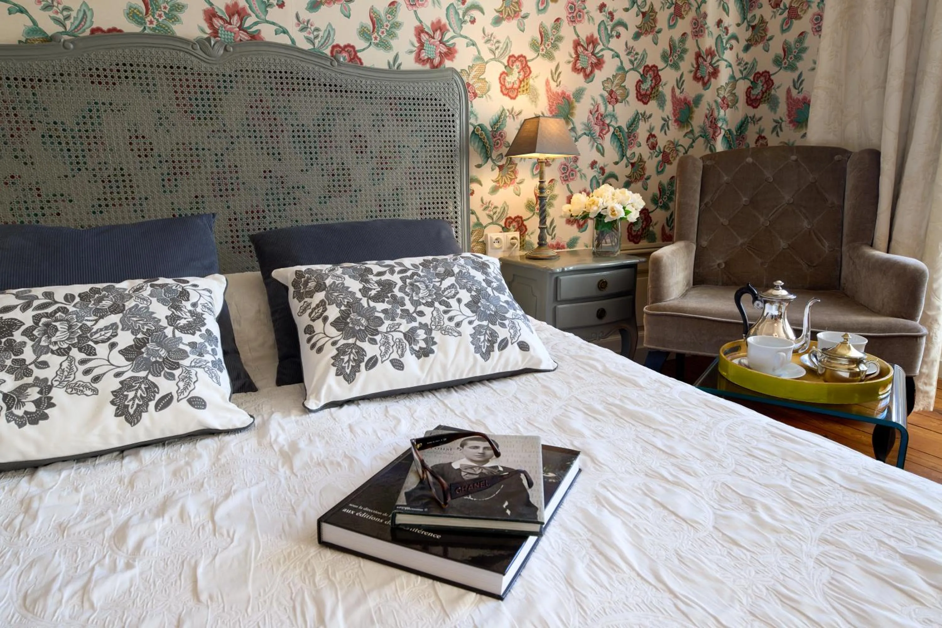 Bed in Hôtel Diderot