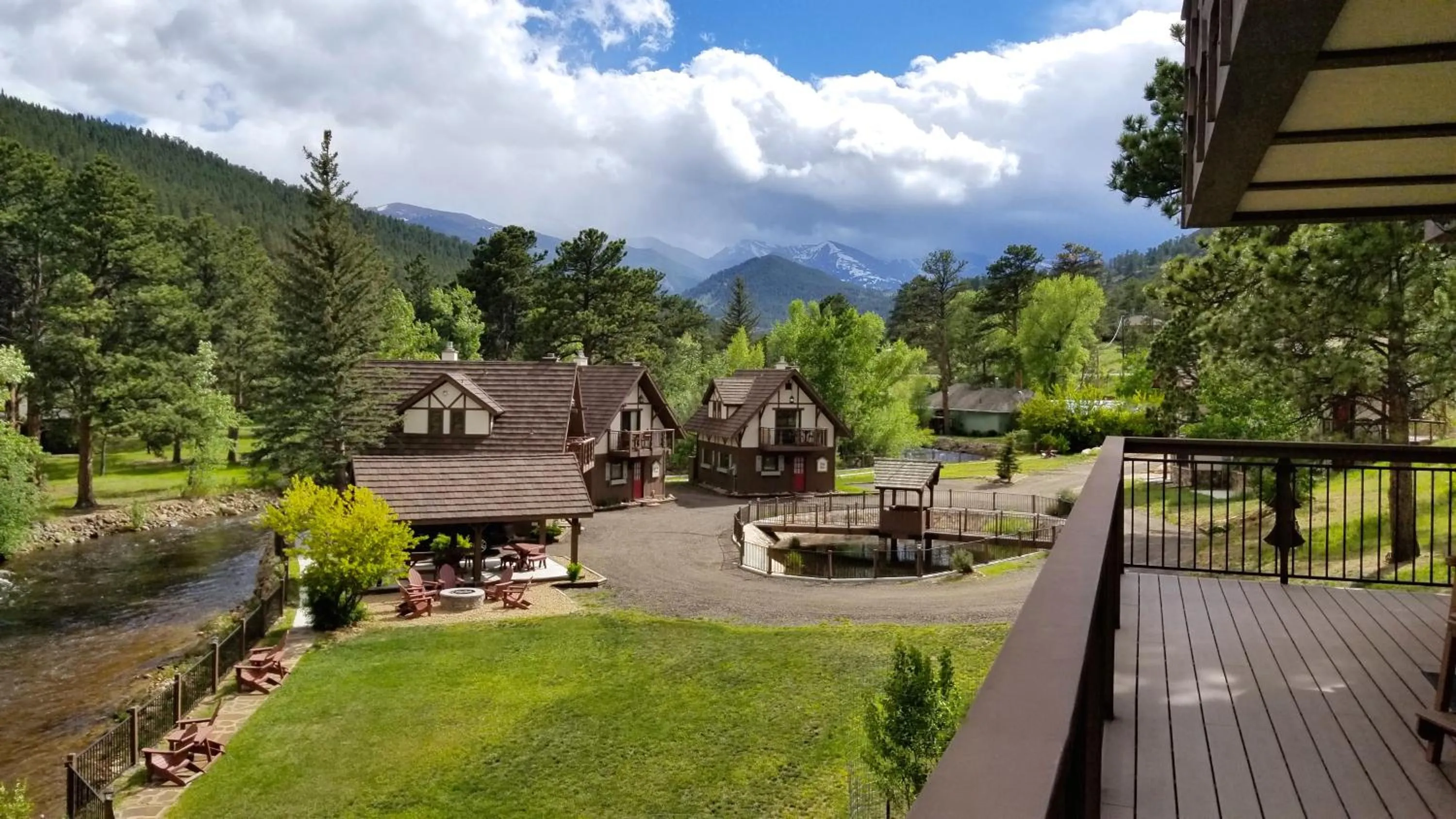 Natural landscape in The Landing at Estes Park