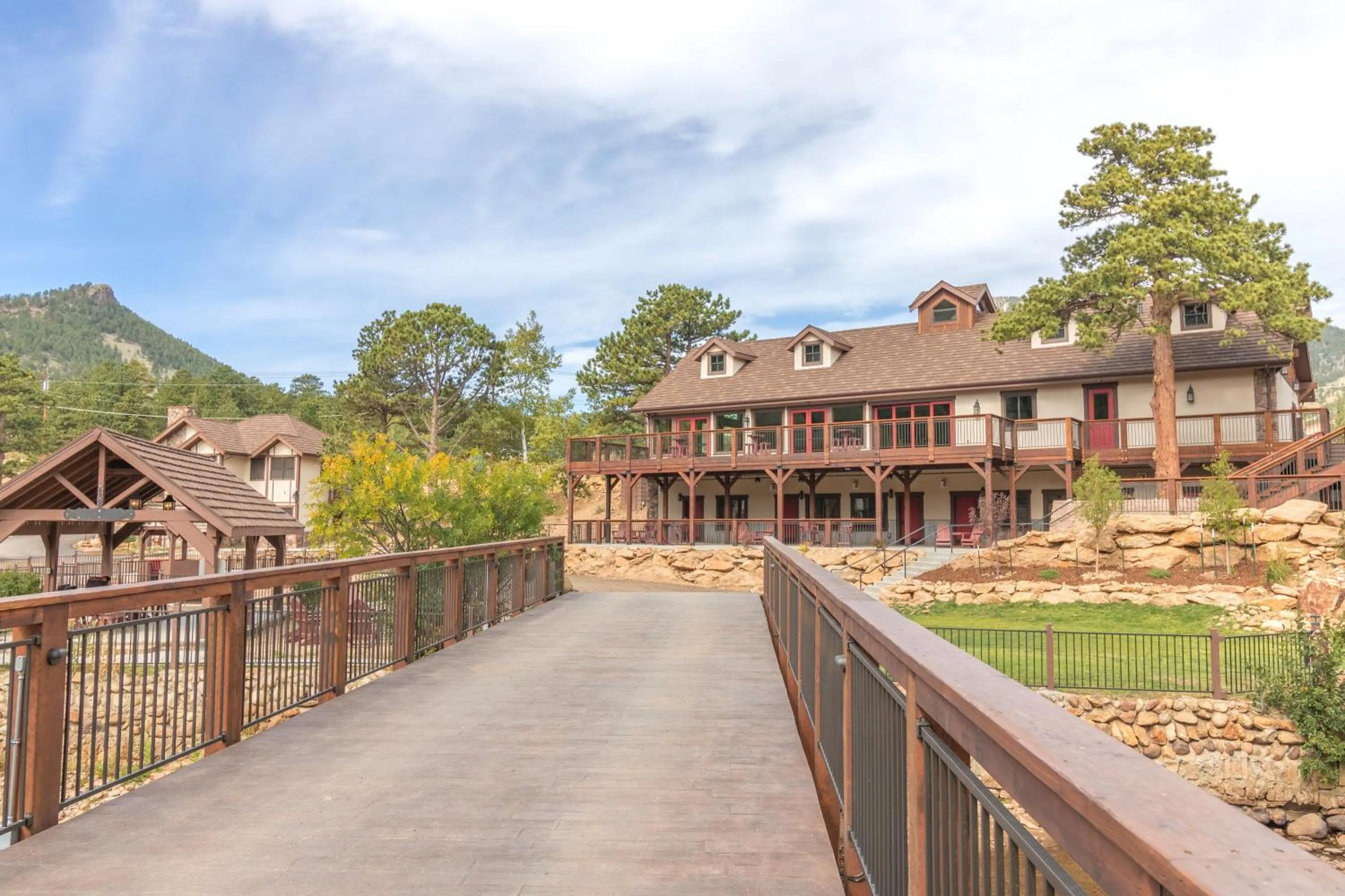 On site in The Landing at Estes Park