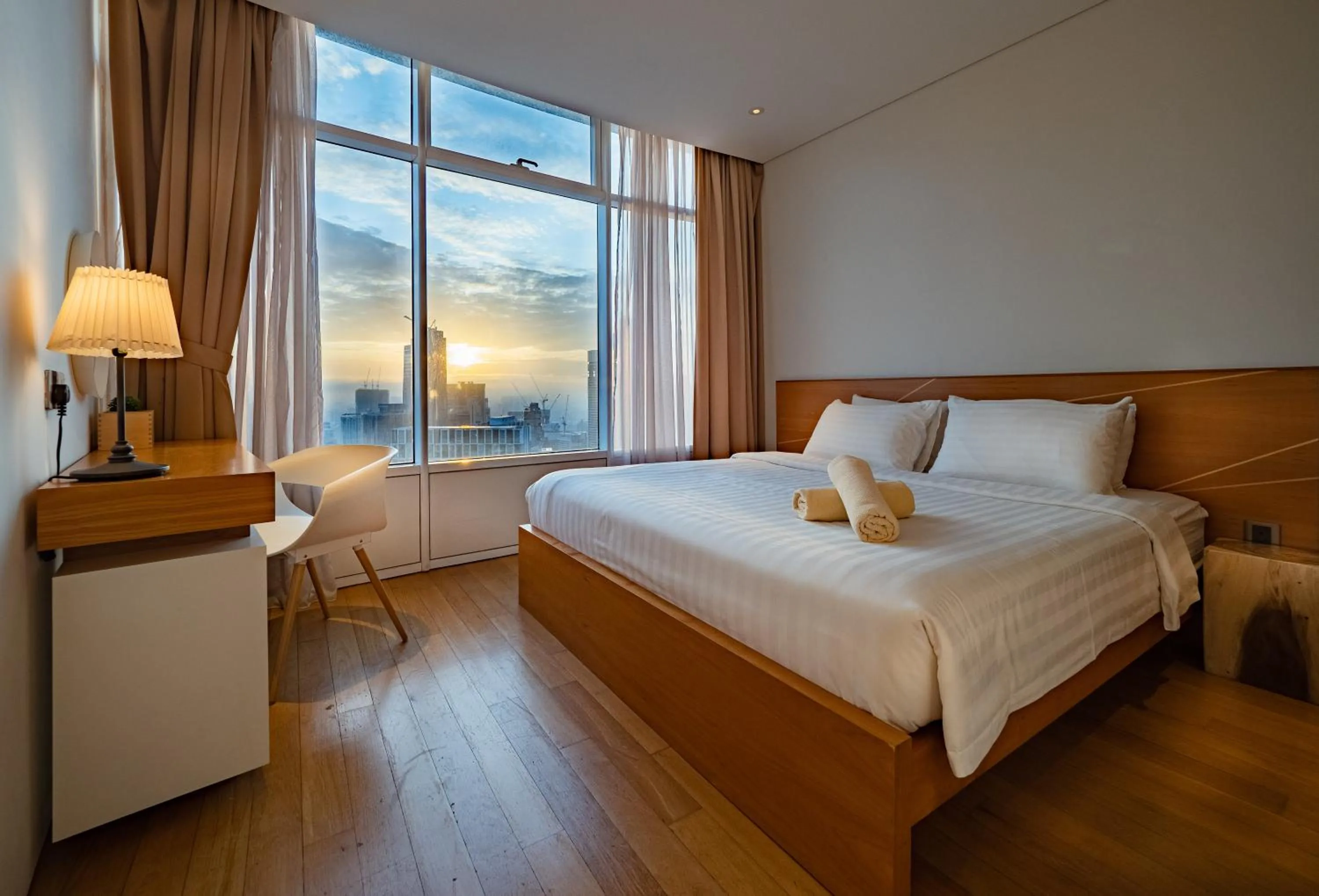 Bed in The Penthouse KLCC