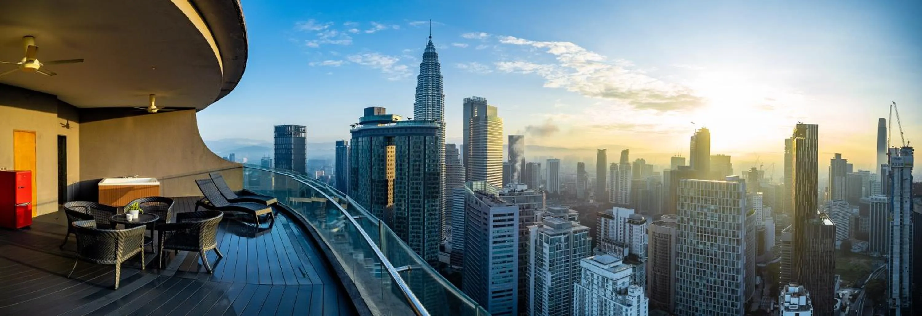 Balcony/Terrace in The Penthouse KLCC