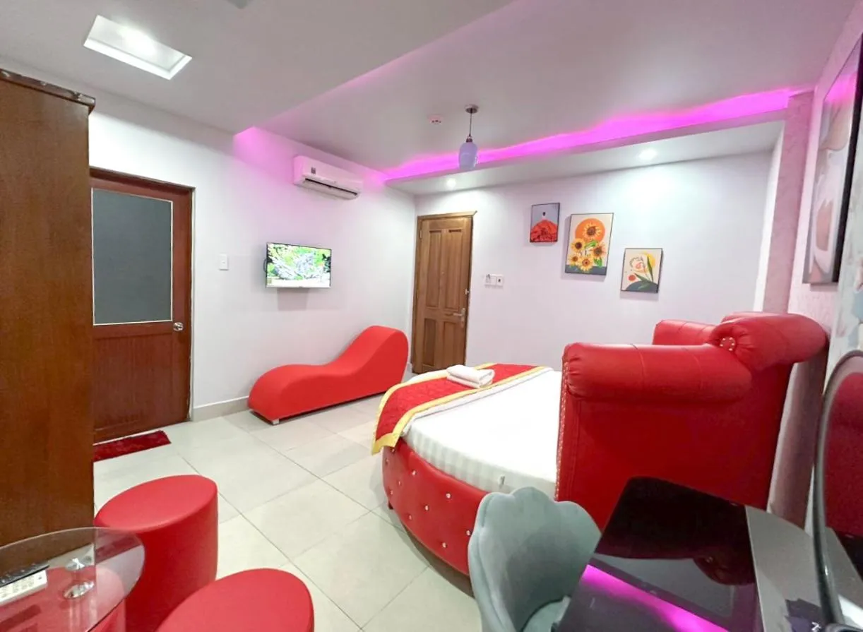 Photo of the whole room, Bed in Amura Hotel Quận 7