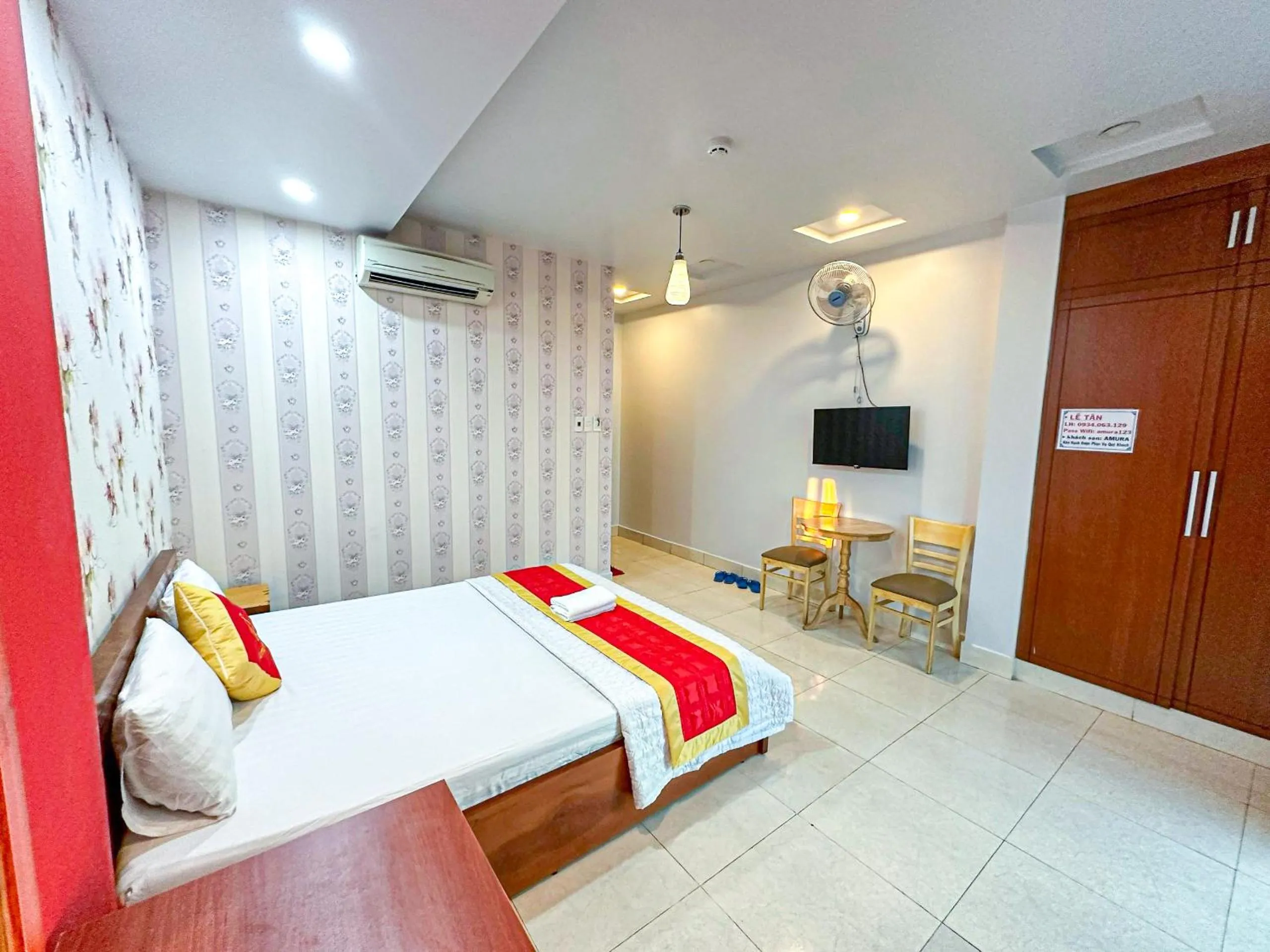 TV and multimedia, Bed in Amura Hotel Quận 7