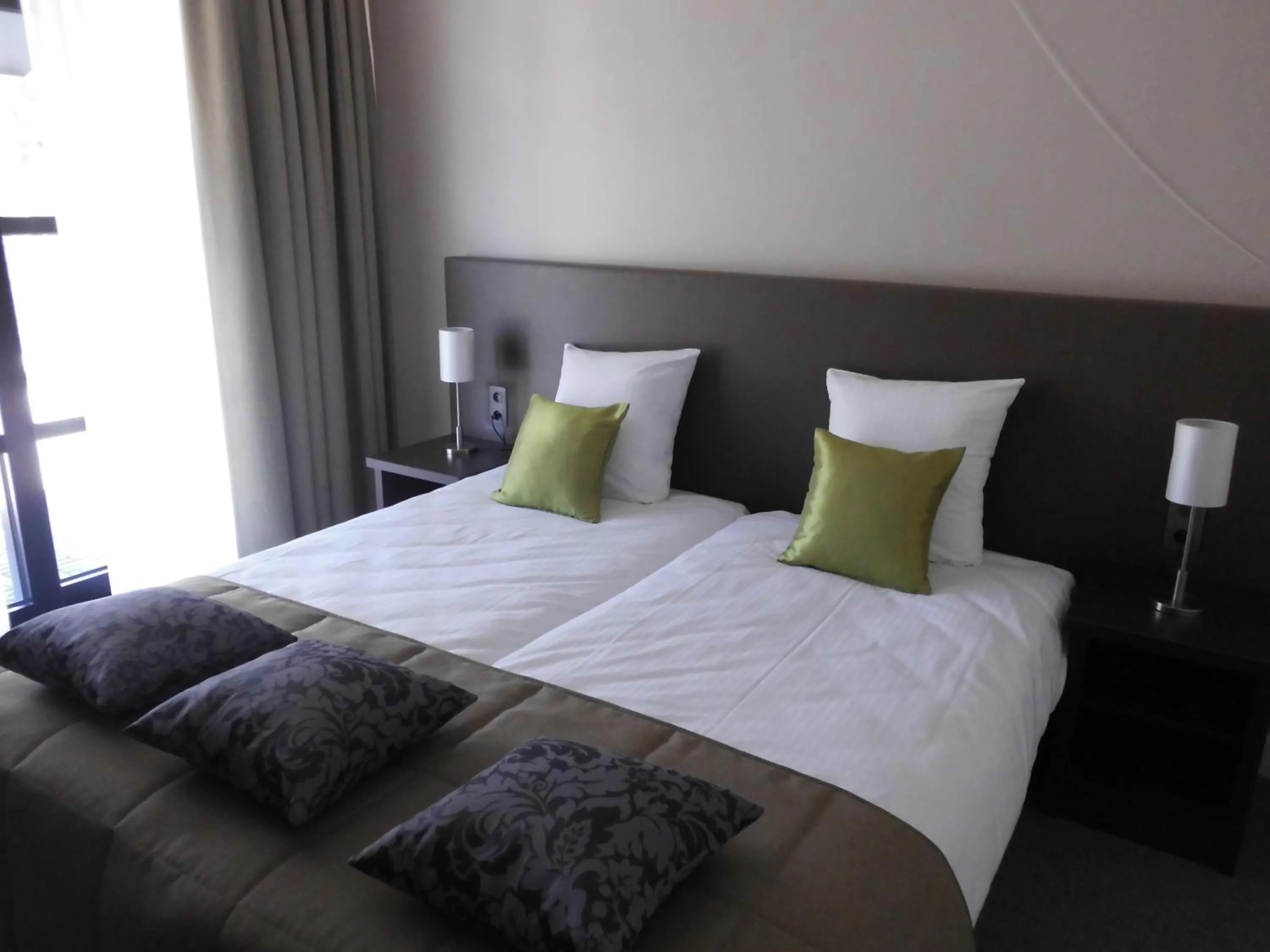 Bed in Hotel Boomgaard