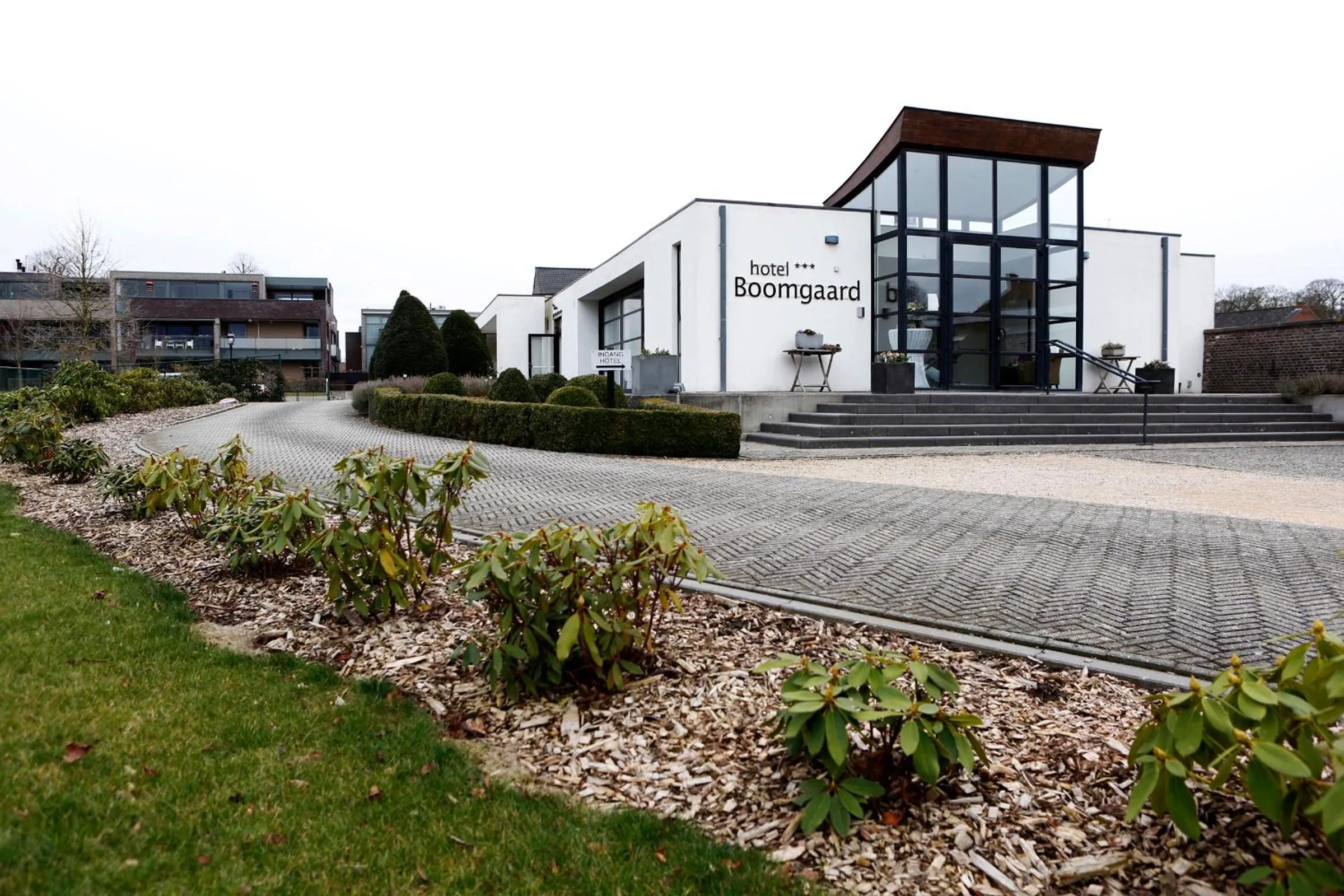 Facade/entrance in Hotel Boomgaard