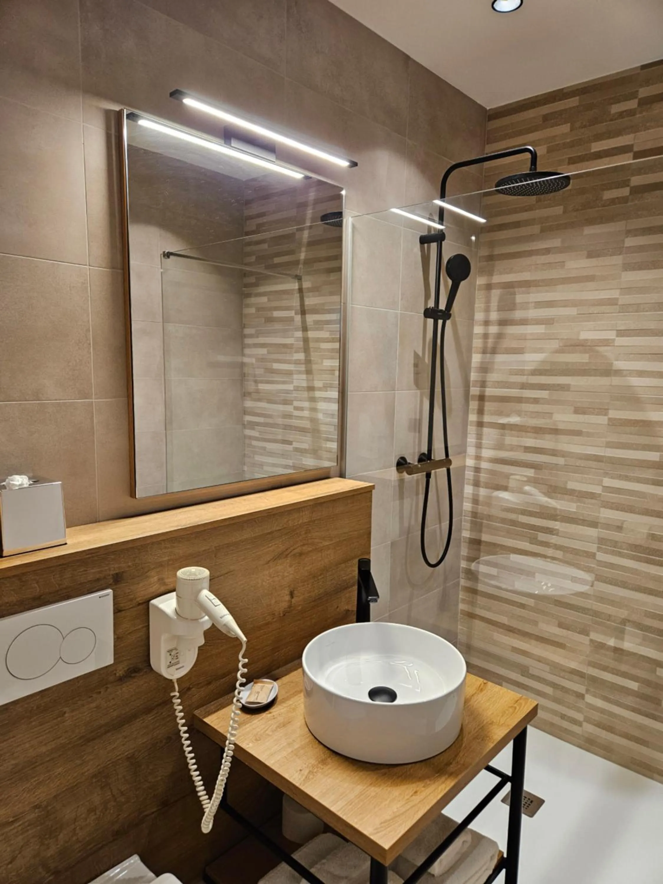 Bathroom in Hotel Boomgaard