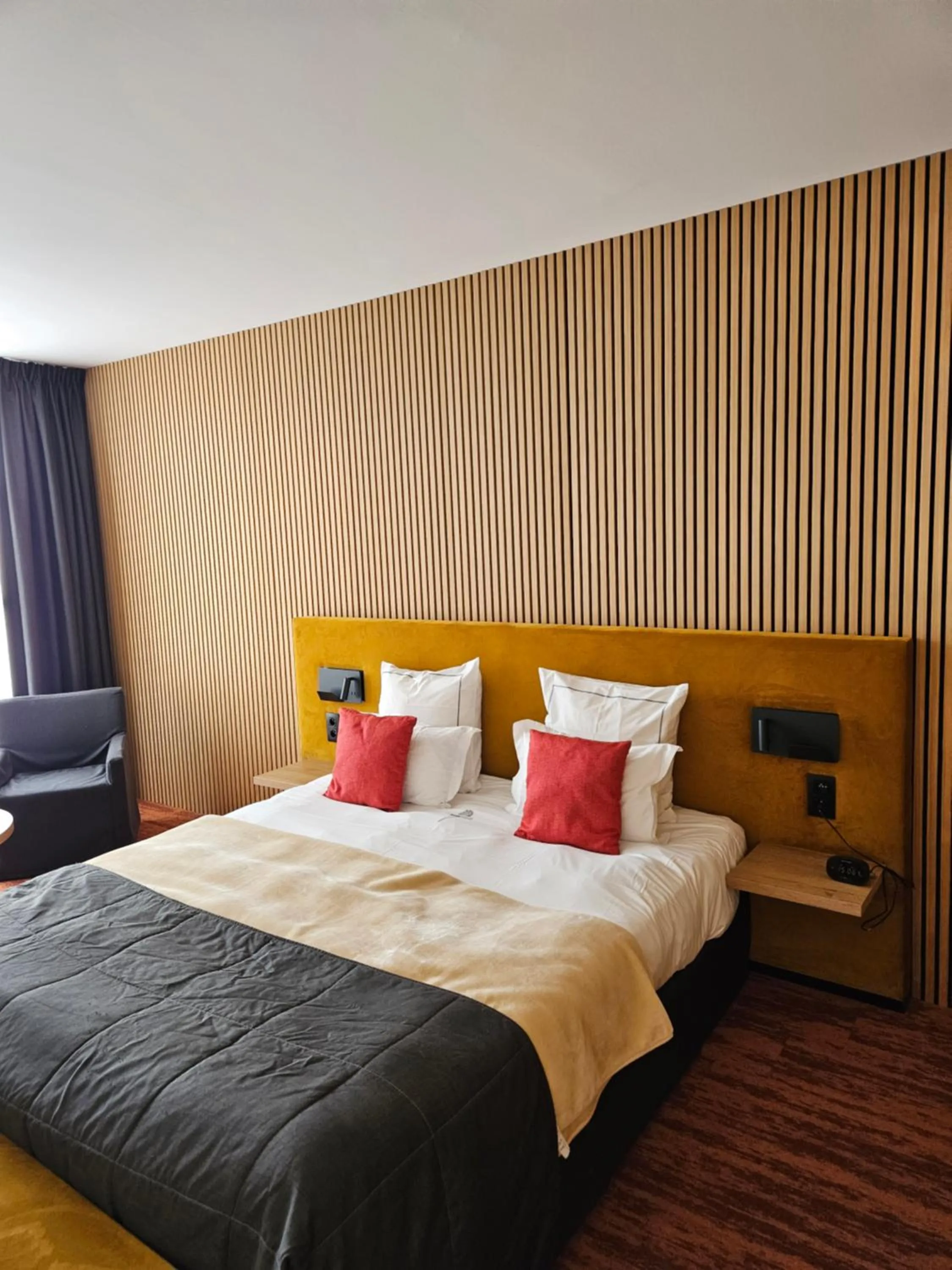 Bedroom, Bed in Hotel Boomgaard