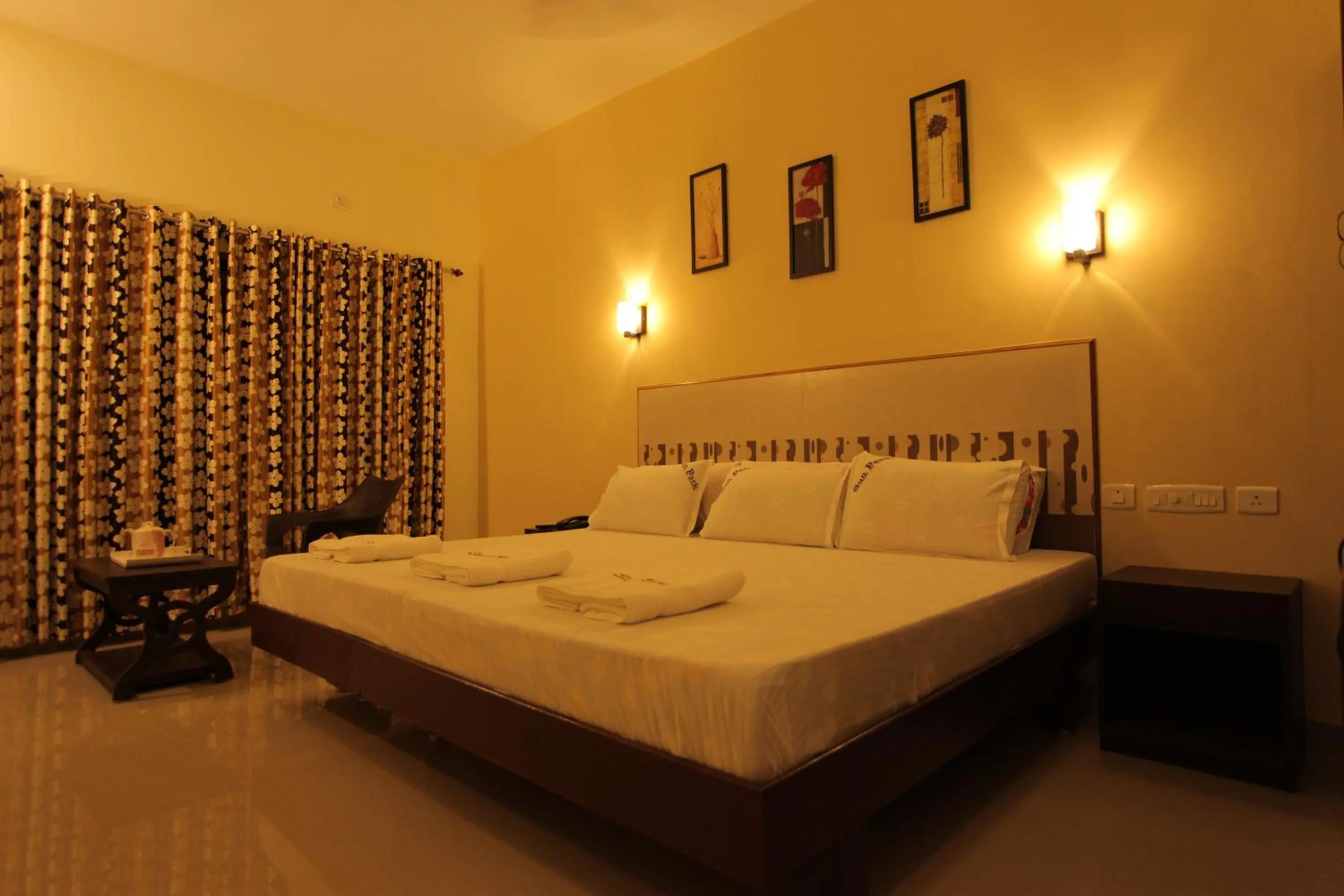 Bedroom, Bed in Hotel Sun Park