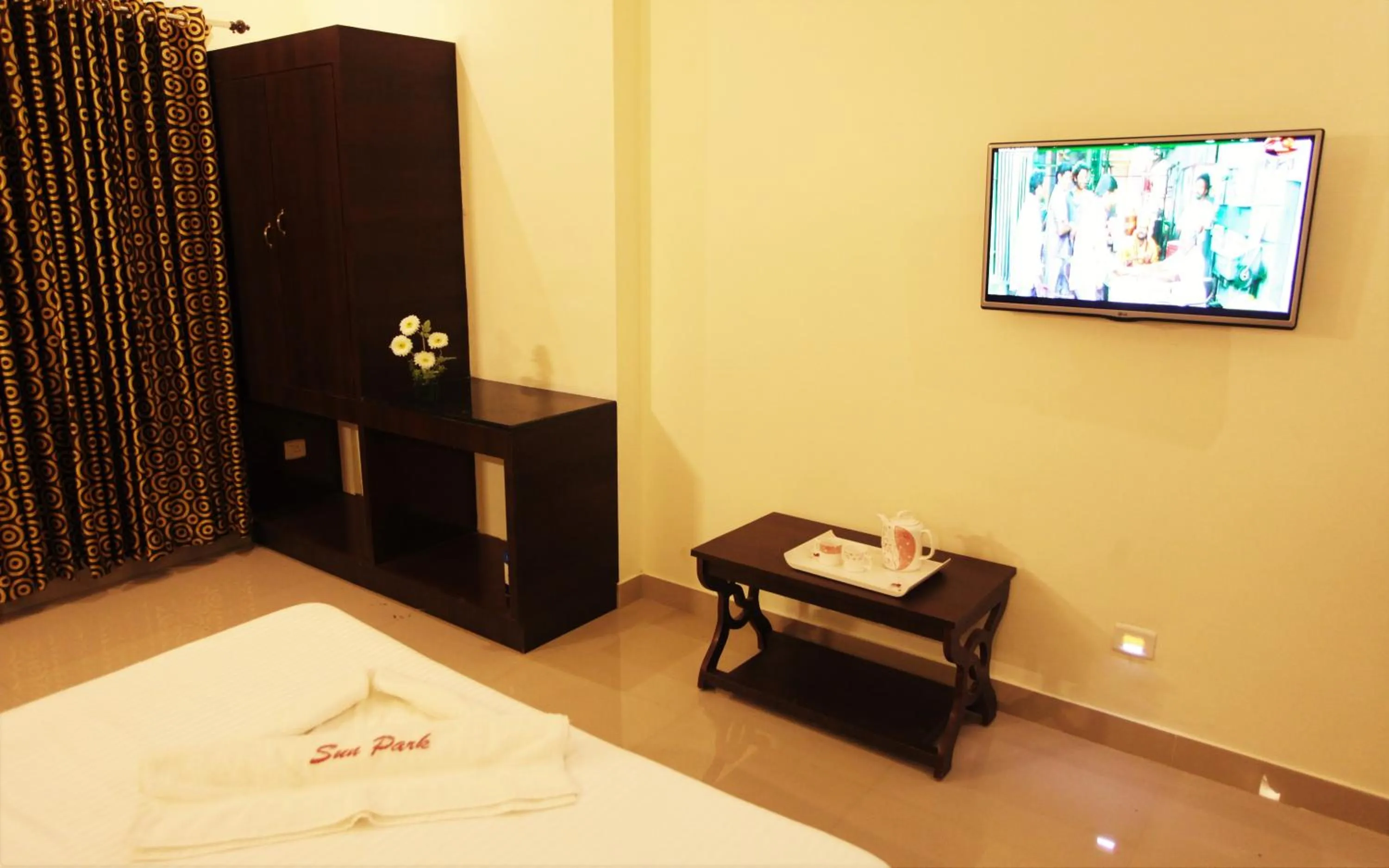 TV and multimedia, Bed in Hotel Sun Park