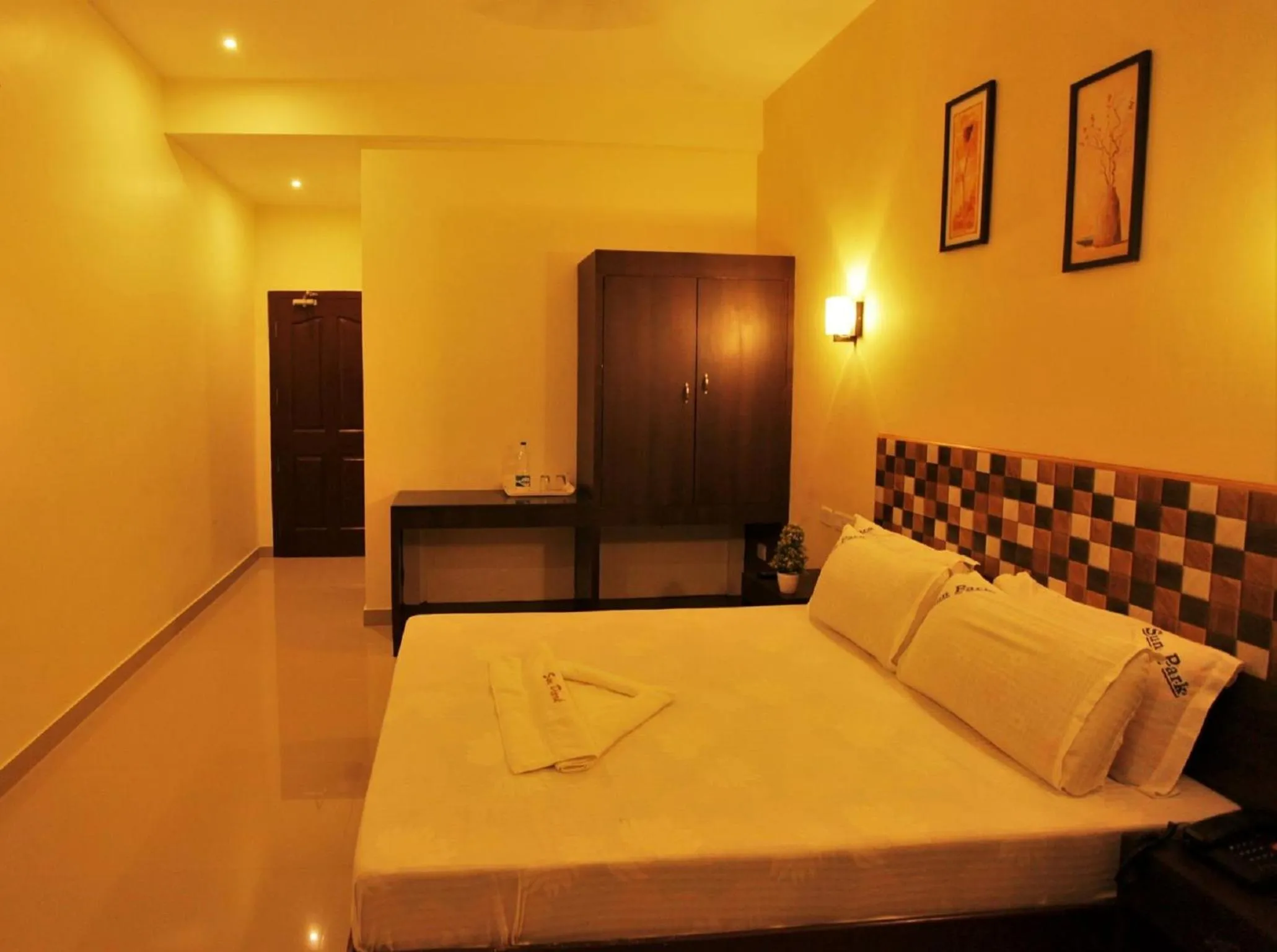 Bedroom, Bed in Hotel Sun Park