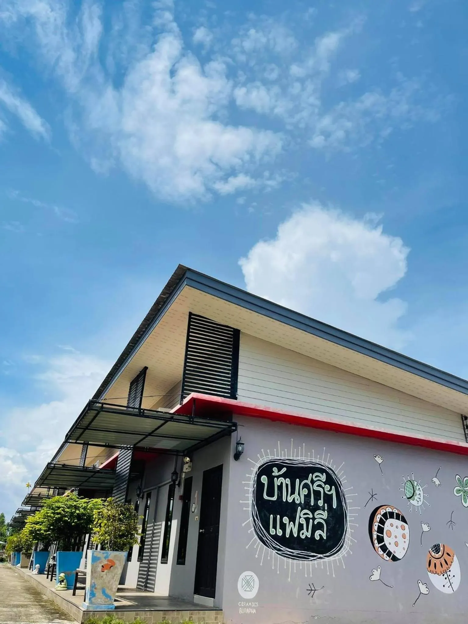 Property building in Baan Sri Family